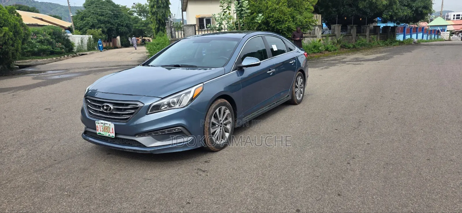 Hyundai Sonata 2016 Blue