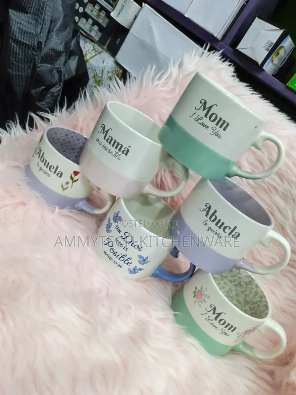 Beautiful, Big and Bold Tea Mugs by 48pcs