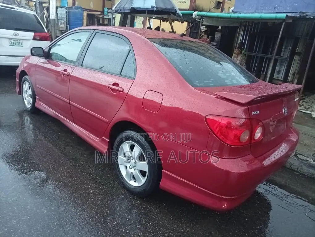Toyota Corolla S 2006 Red