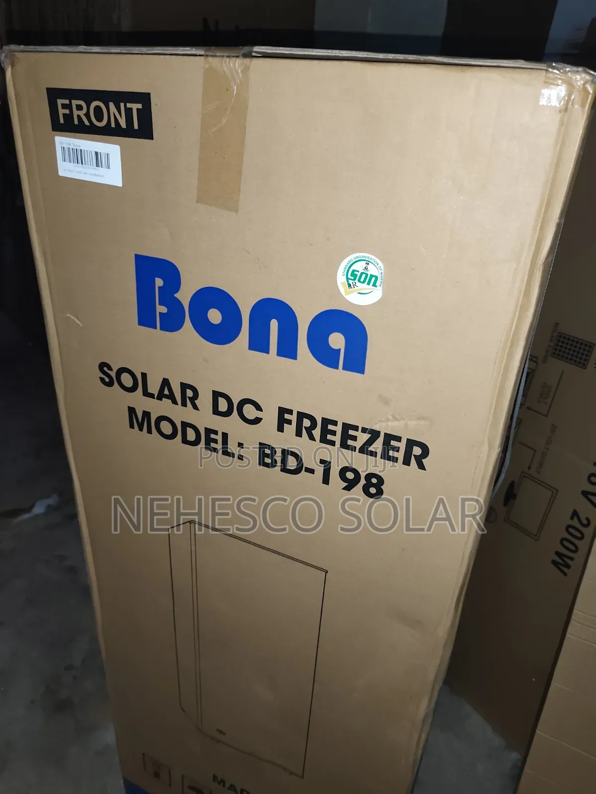 Stop Wasting Fuel! Bona 198L Solar DC Freezer – 12v/24v