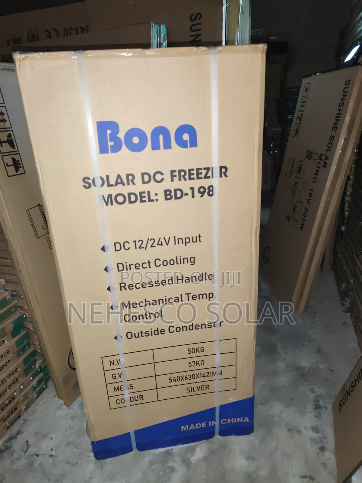 Boost Your Business With Bona 198L Solar Freezer