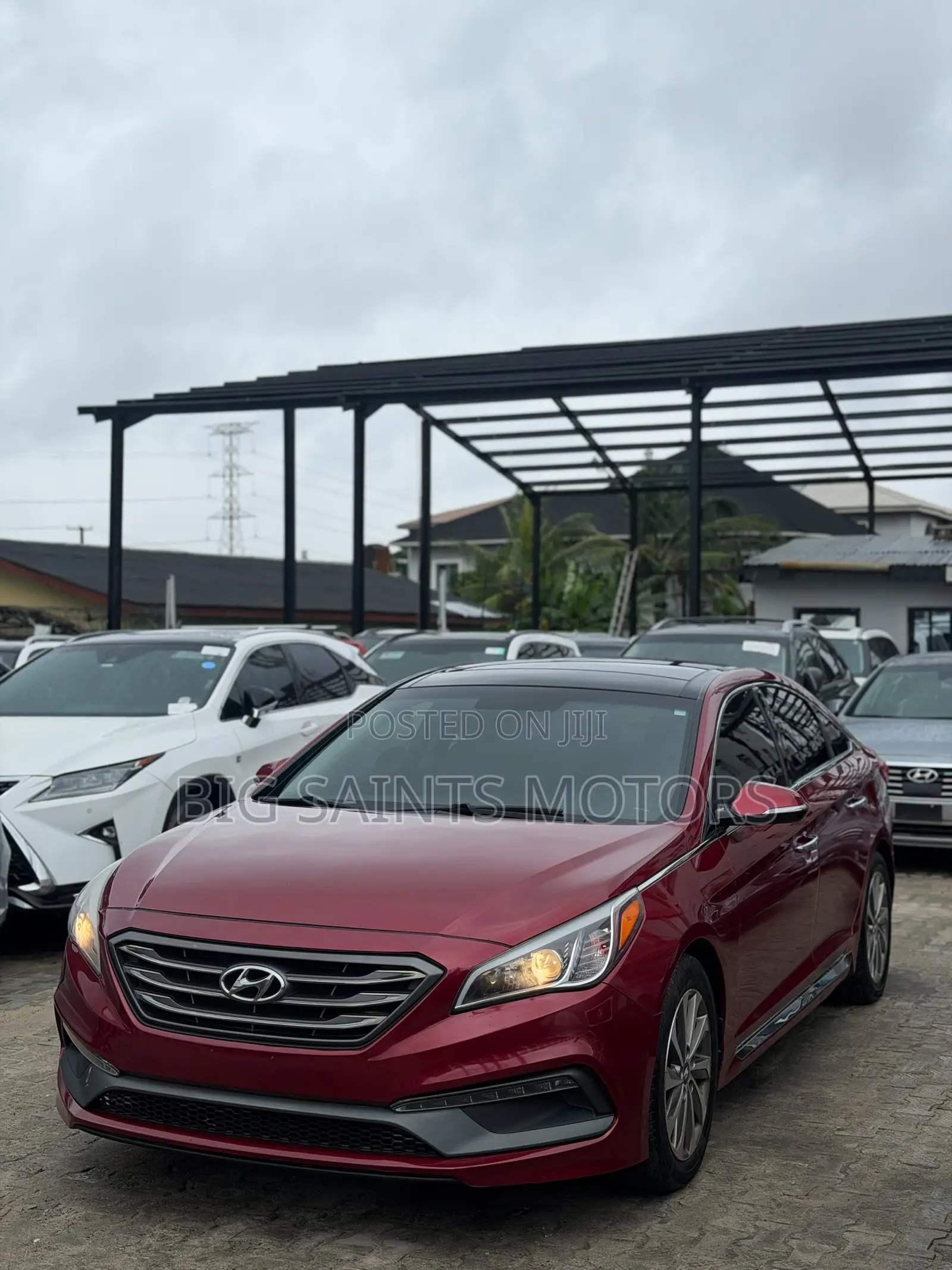Hyundai Sonata SE 4dr Sedan (2.4L 4cyl 6A) 2015 Red