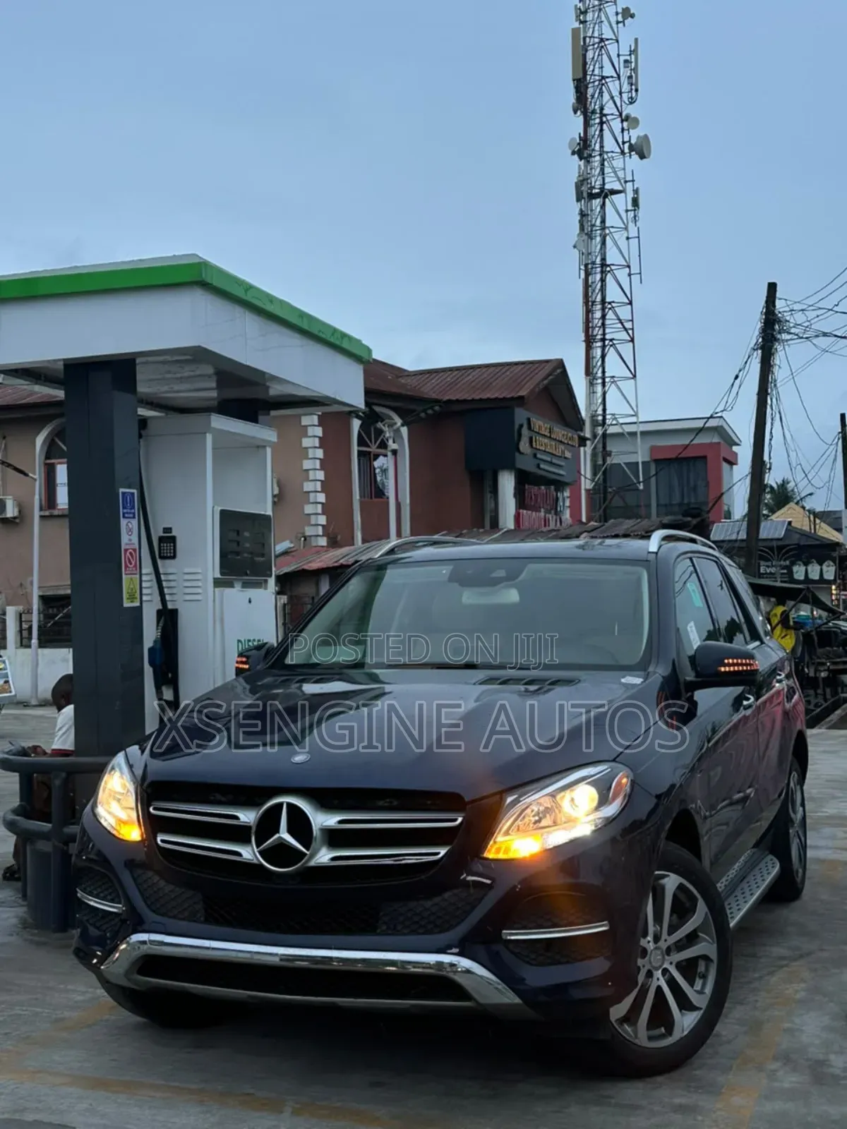 Mercedes-Benz GLE-Class 2016 Blue
