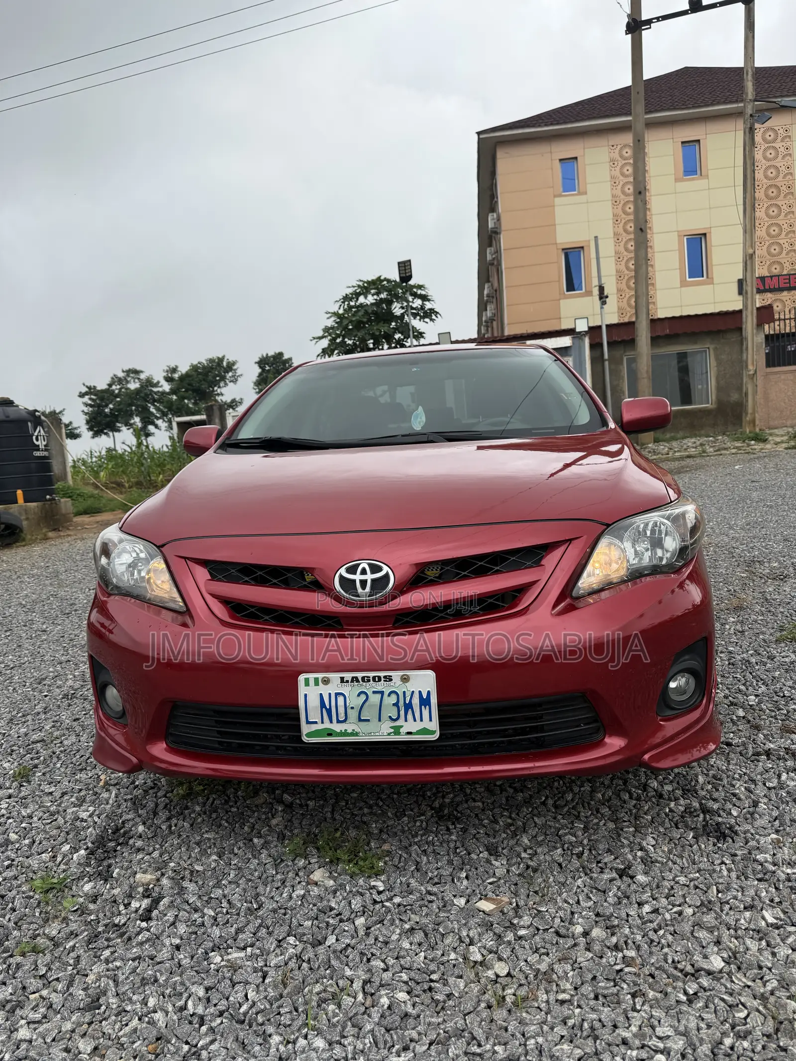 Toyota Corolla S 4dr Sedan (1.8L 4cyl 4A) 2011 Red