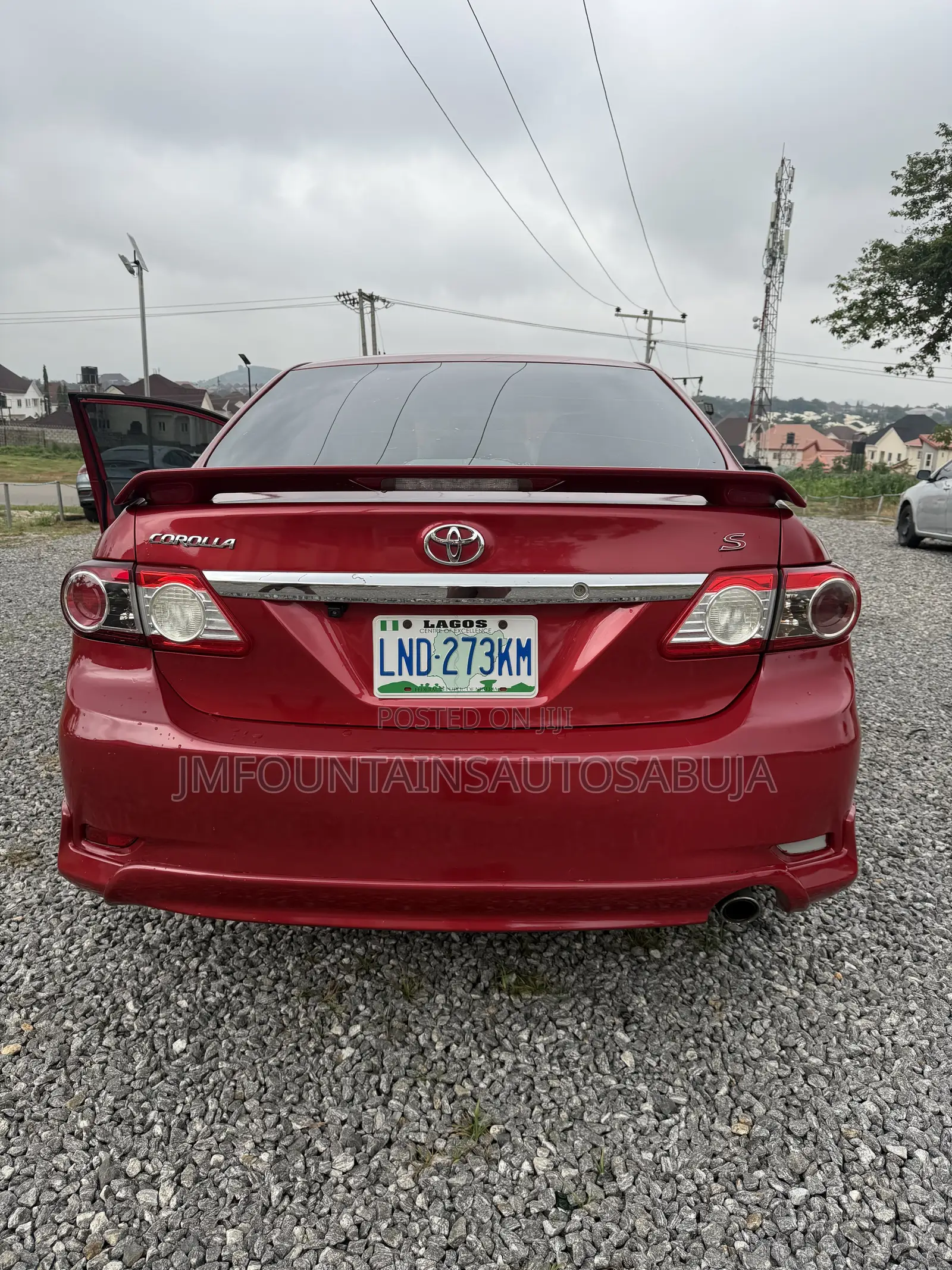 Toyota Corolla S 4dr Sedan (1.8L 4cyl 4A) 2011 Red