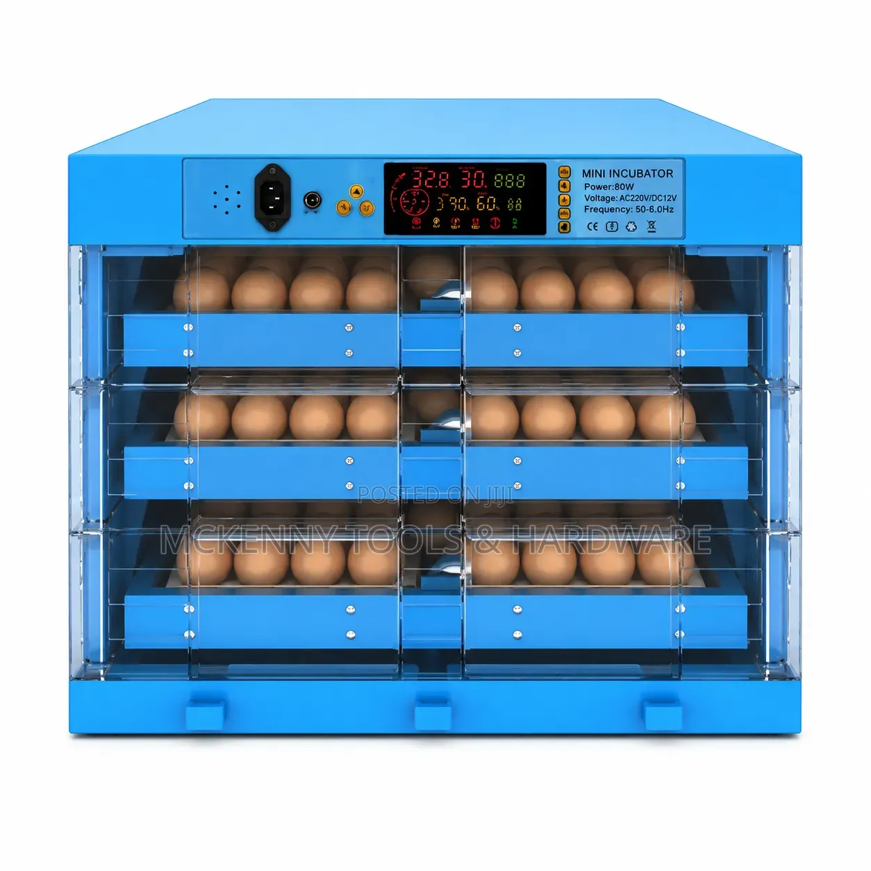 192cs Digital Fully Automatic Multi-Layer Egg Incubator
