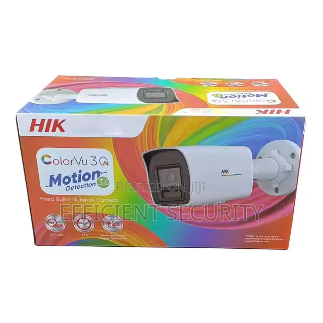Hikvision 4MP ColorVu 3.0 Fixed Bullet DS-2CD1047G3-LIU/SRB (2.8mm)