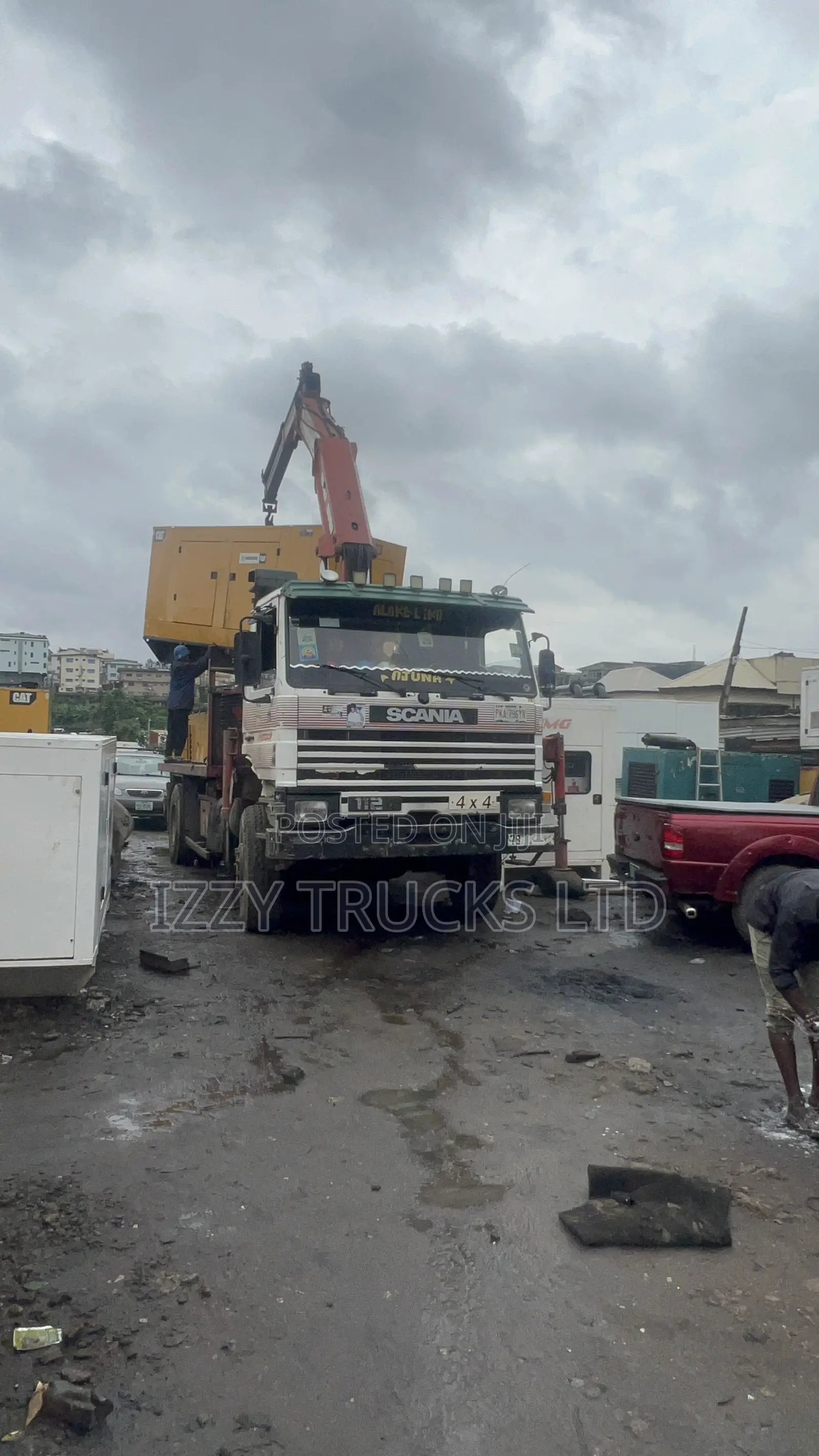 Industrial Hiab Rental Services Across Lagos