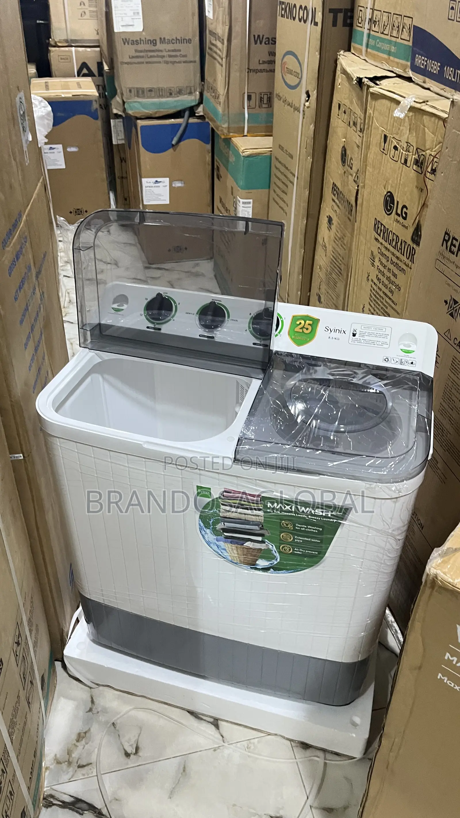 Synix E8WTMN Washing Machine – Stylish Household Washer
