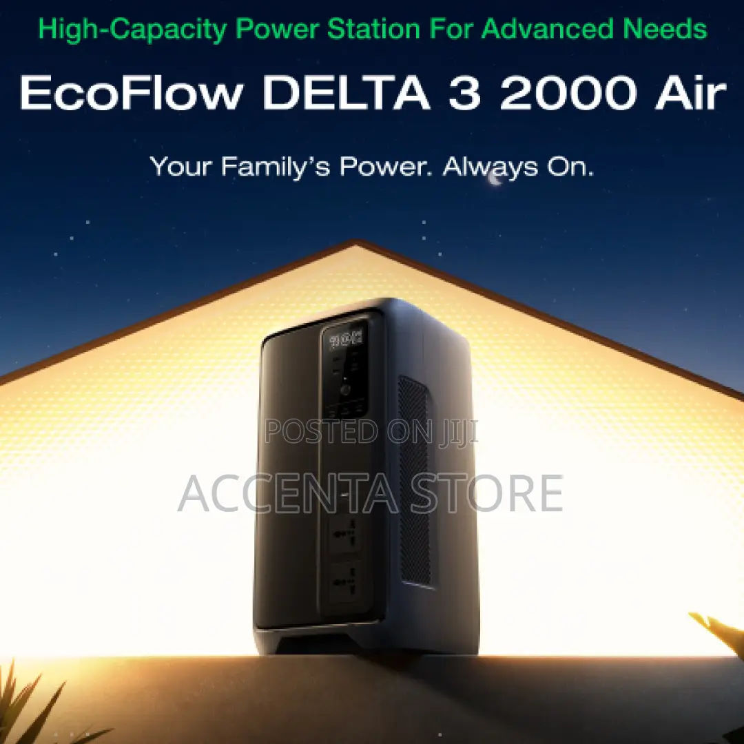 Ecoflow Delta 3 Air 2000 Powerstation | Solar Generator