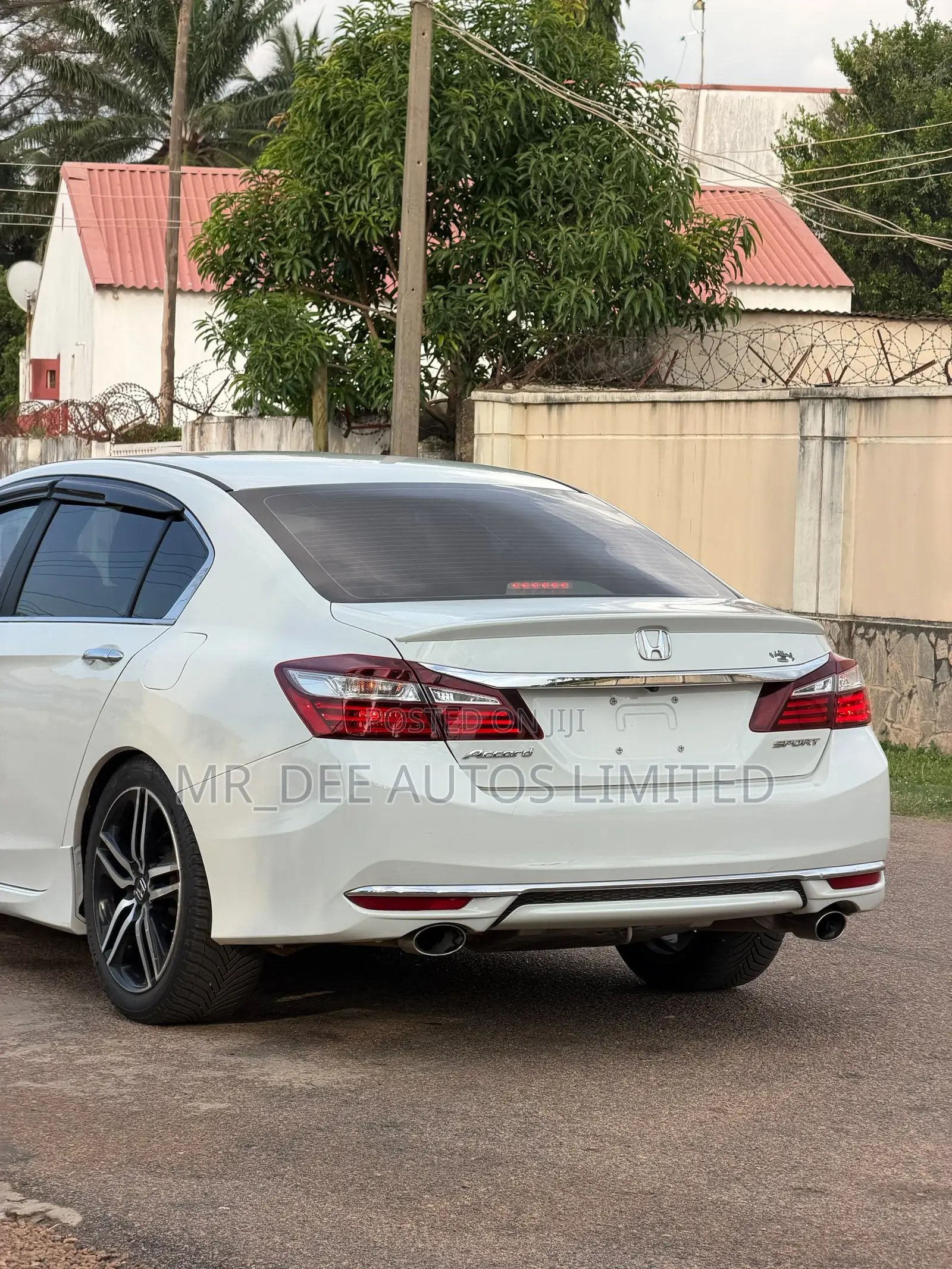 Honda Accord Sport 4dr Sedan FWD (2.4L 4cyl 2A) 2016 White
