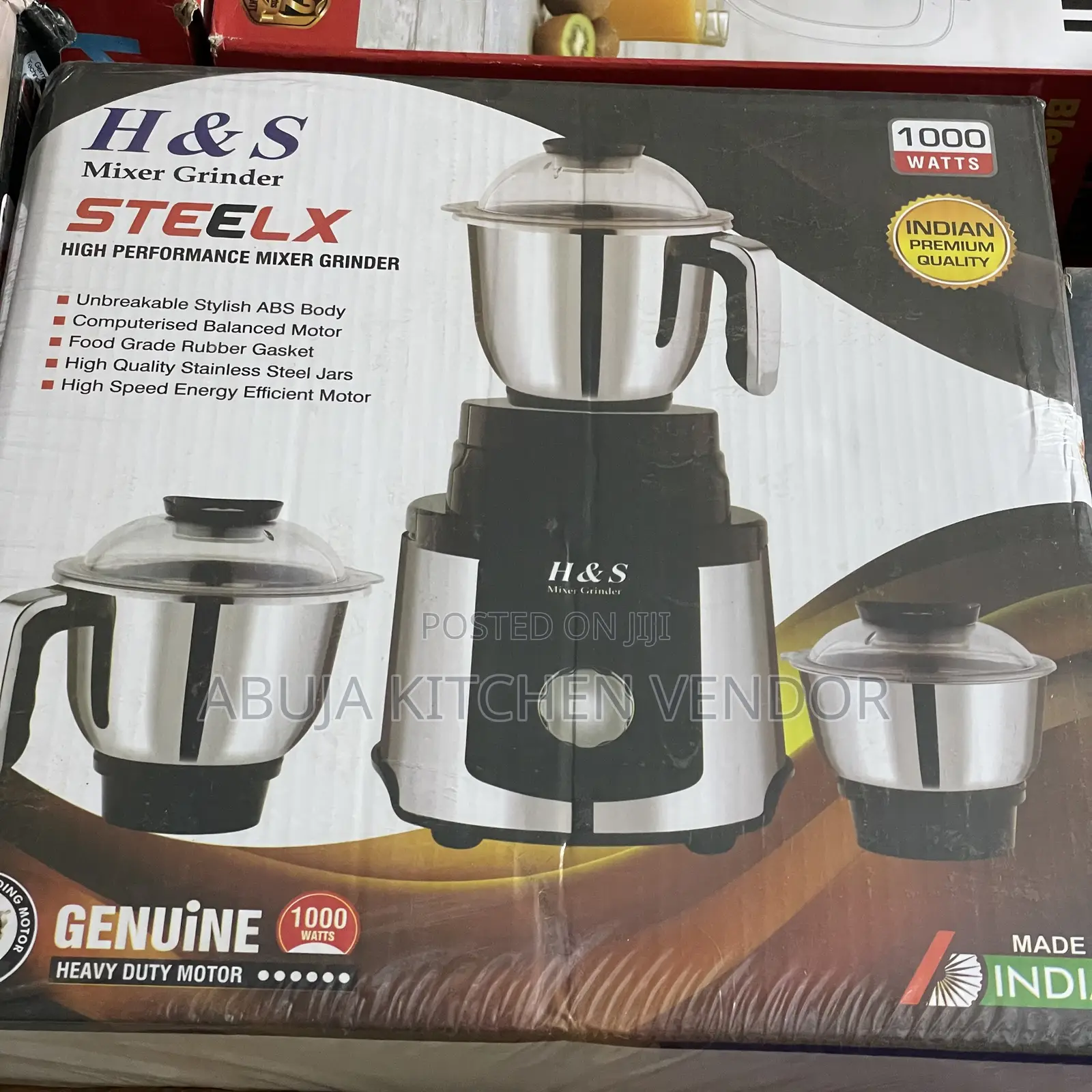 Mixer and Grinder Steel