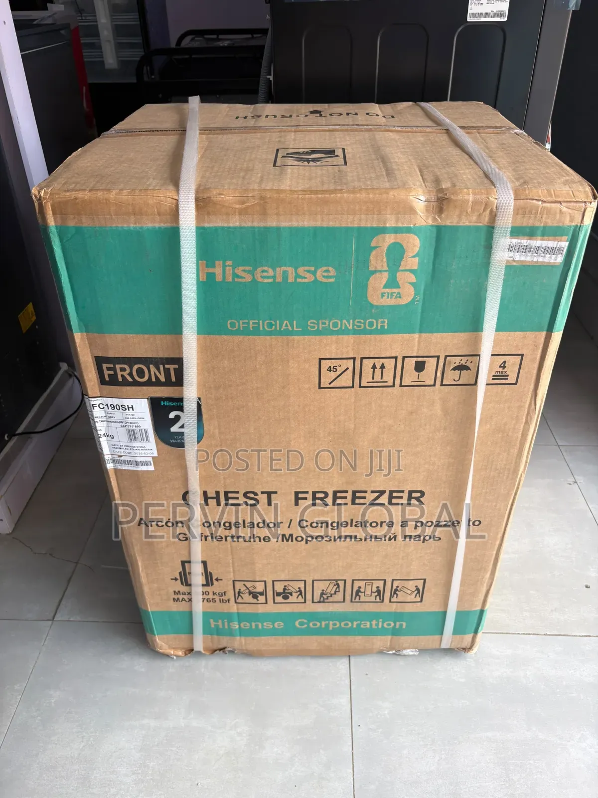 Hisense Freezer FC190SH 141L