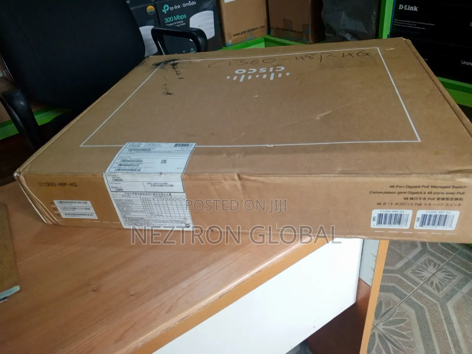 Cisco C1300-4p-4g With 4ports UPLINK
