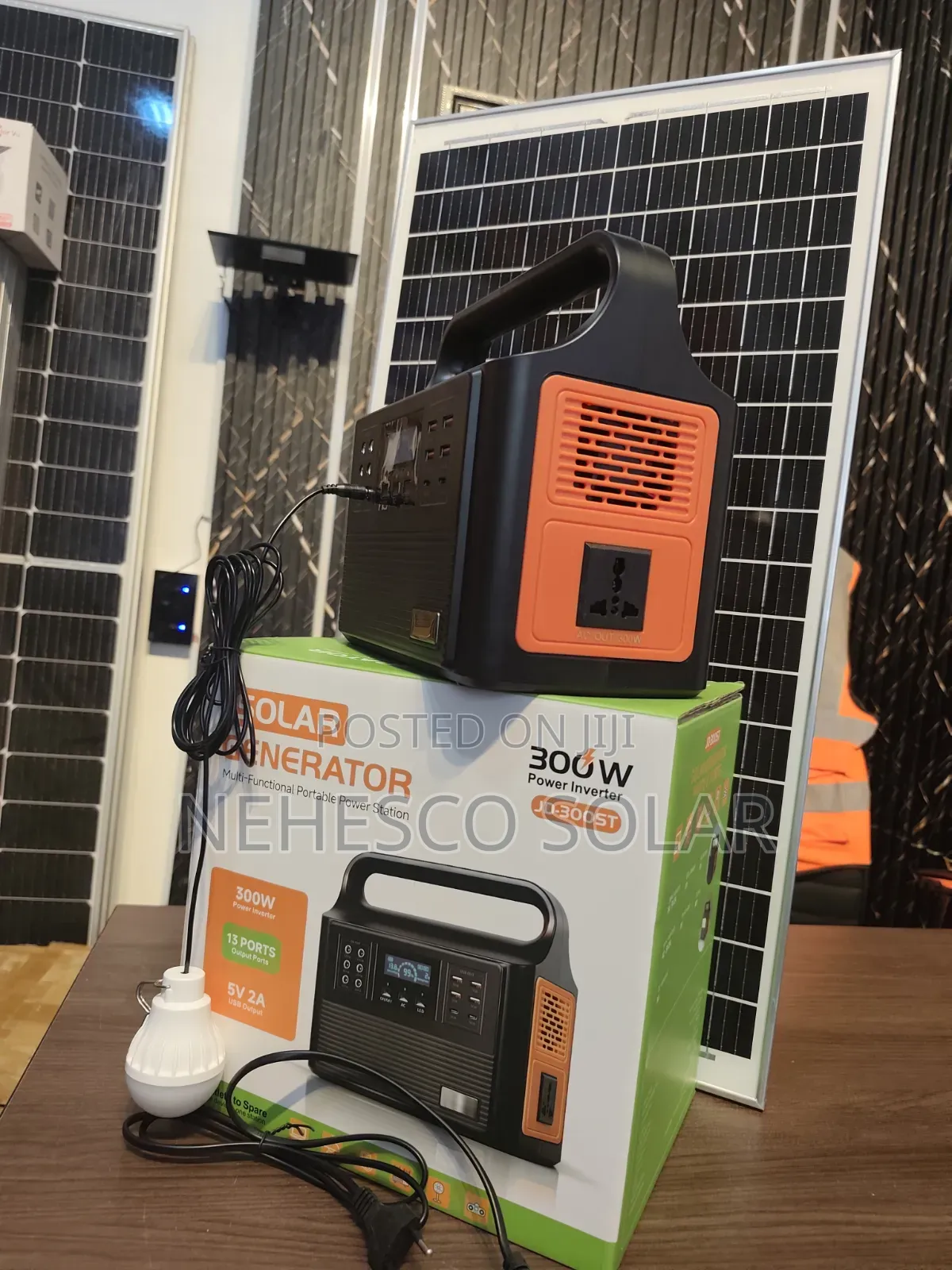 Portable 300W Solar Generator – Your All-in-One Backup Power Solution
