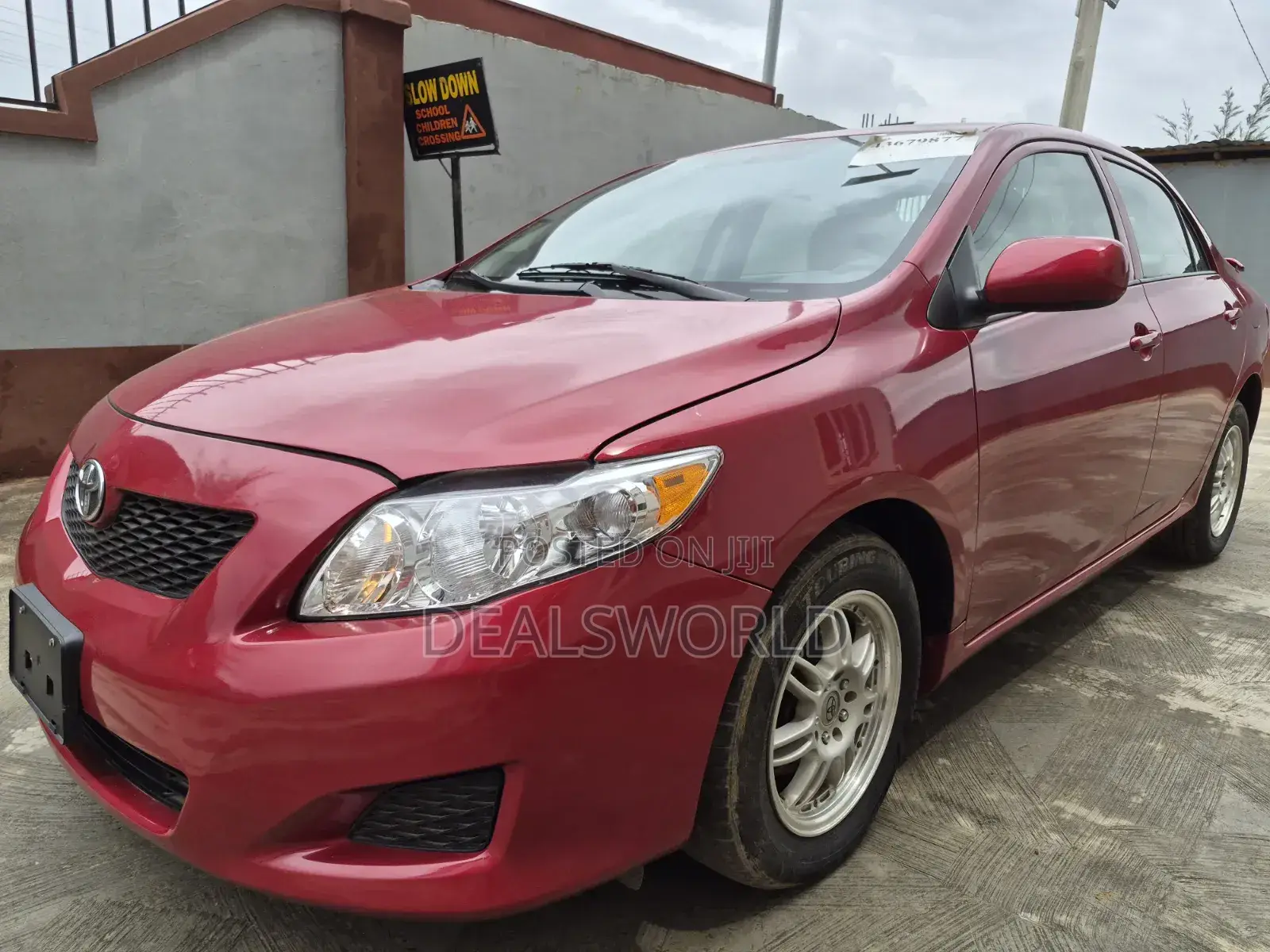 Toyota Corolla 2009 Red