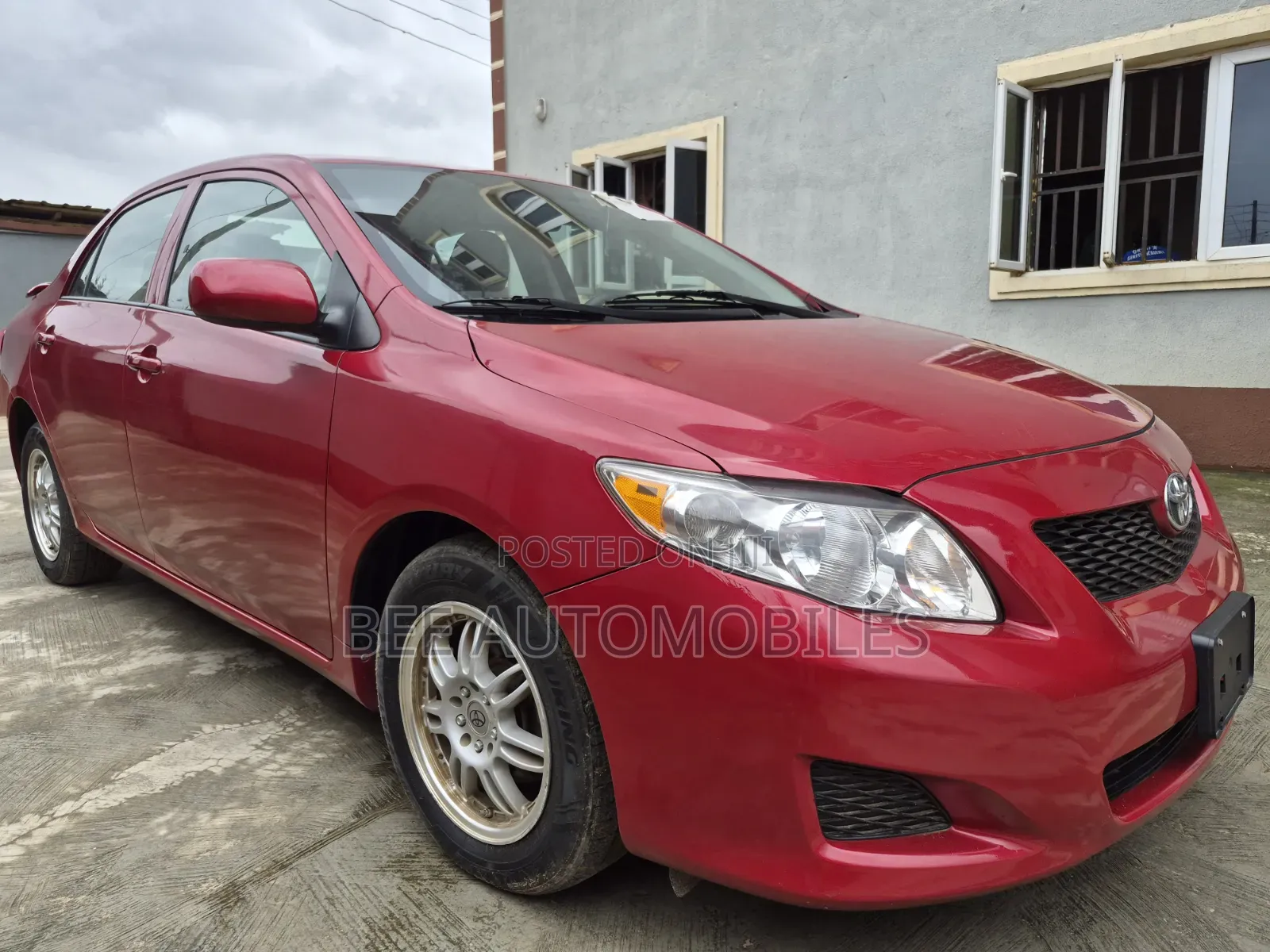 Toyota Corolla 2009 Red