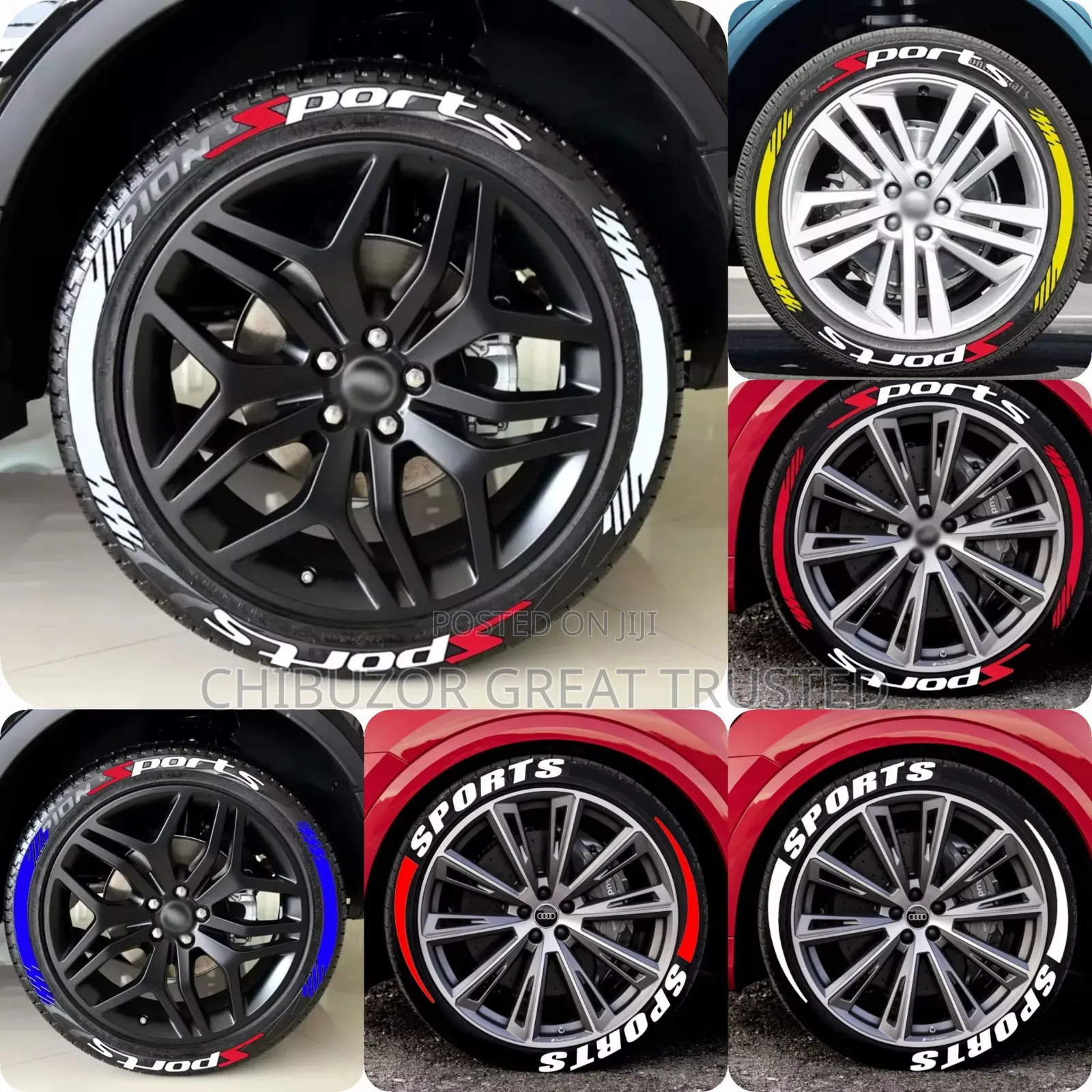Tyre Stickers for Any Motor