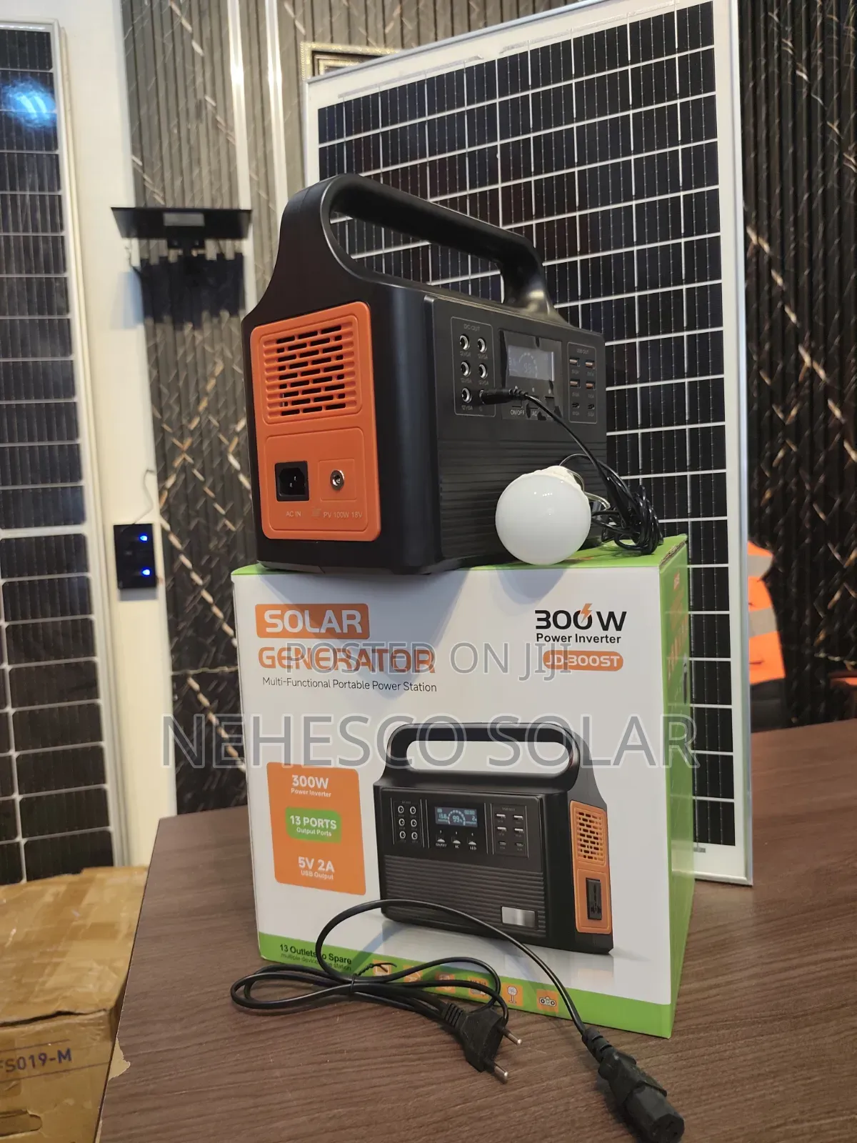 Recharge With the Sun – 300W Solar Generator With Multiple Outputs
