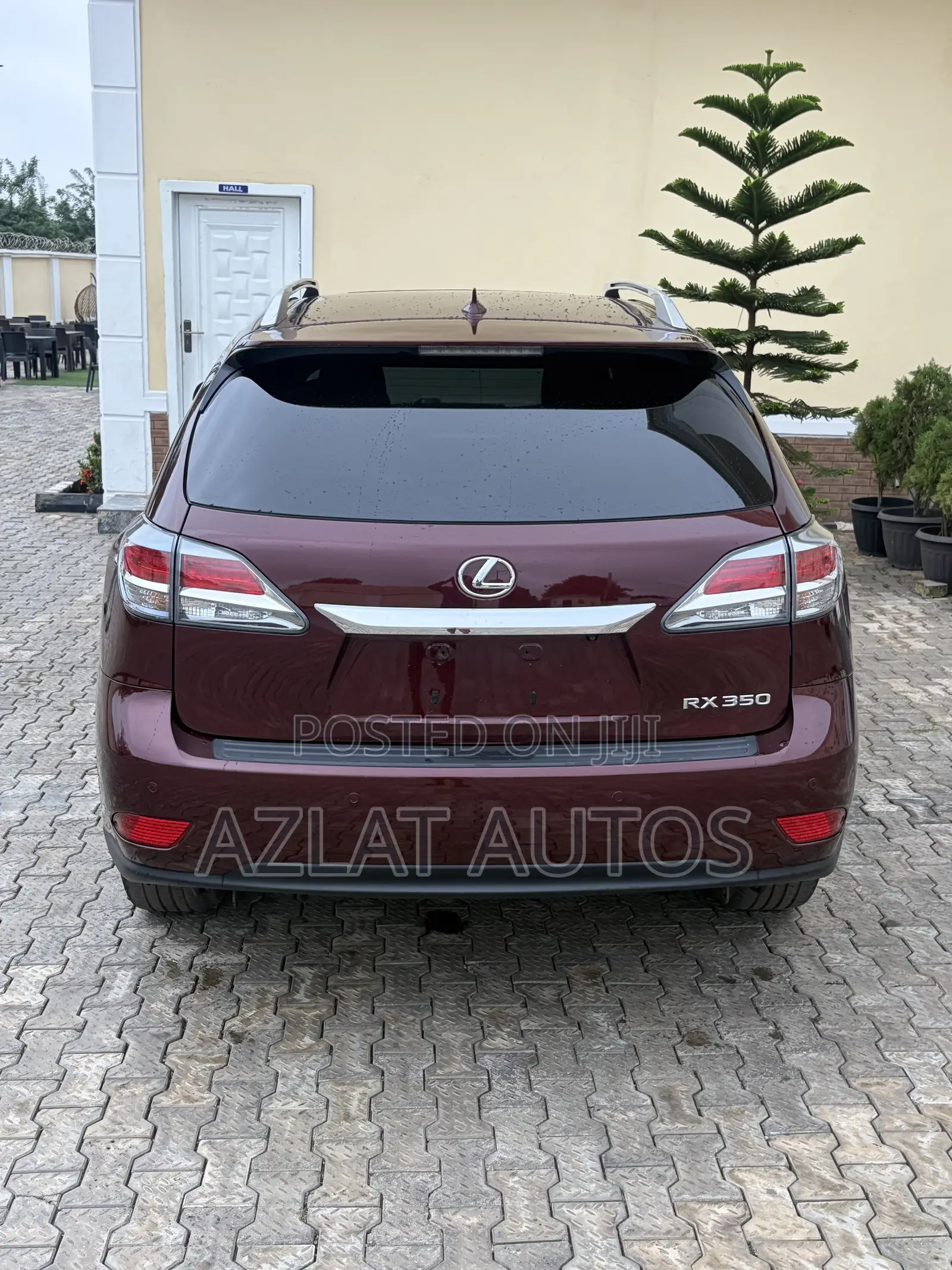 Lexus RX 350 AWD 2015 Burgundy