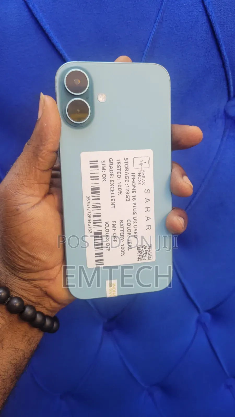 Apple iPhone 16 Plus 128 GB Blue
