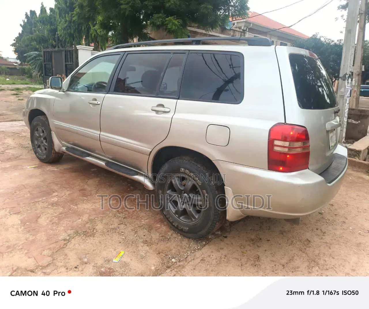 Toyota Highlander 2004 Gold