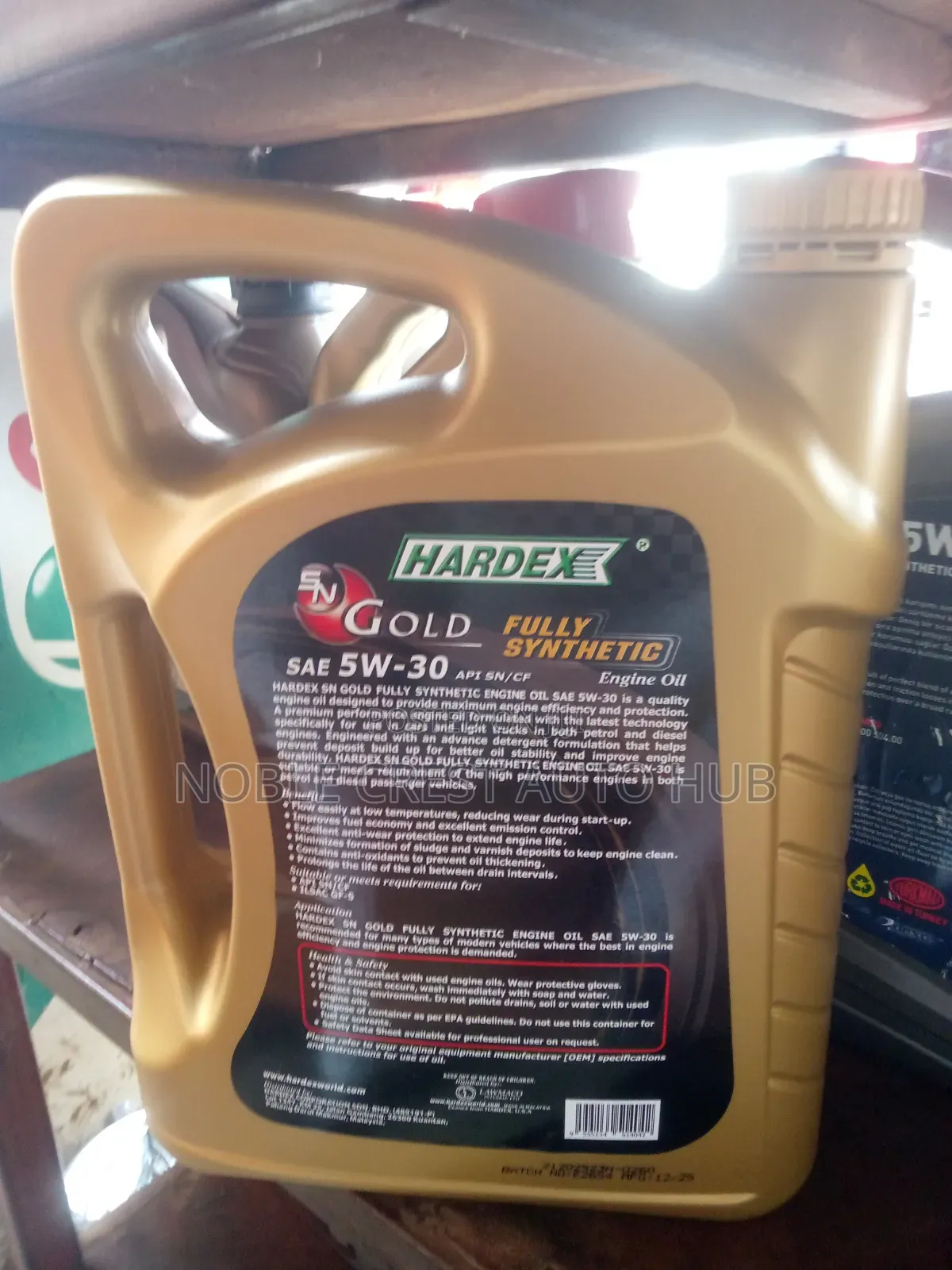 Hardex Engine Oil SAE 5w-30 5L Fully Synthetic