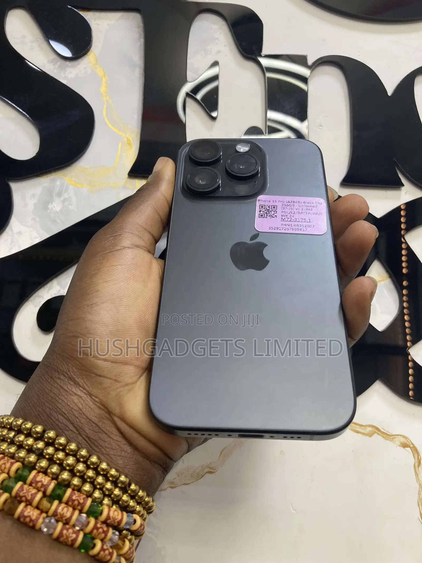 Apple iPhone 15 Pro 256 GB Black