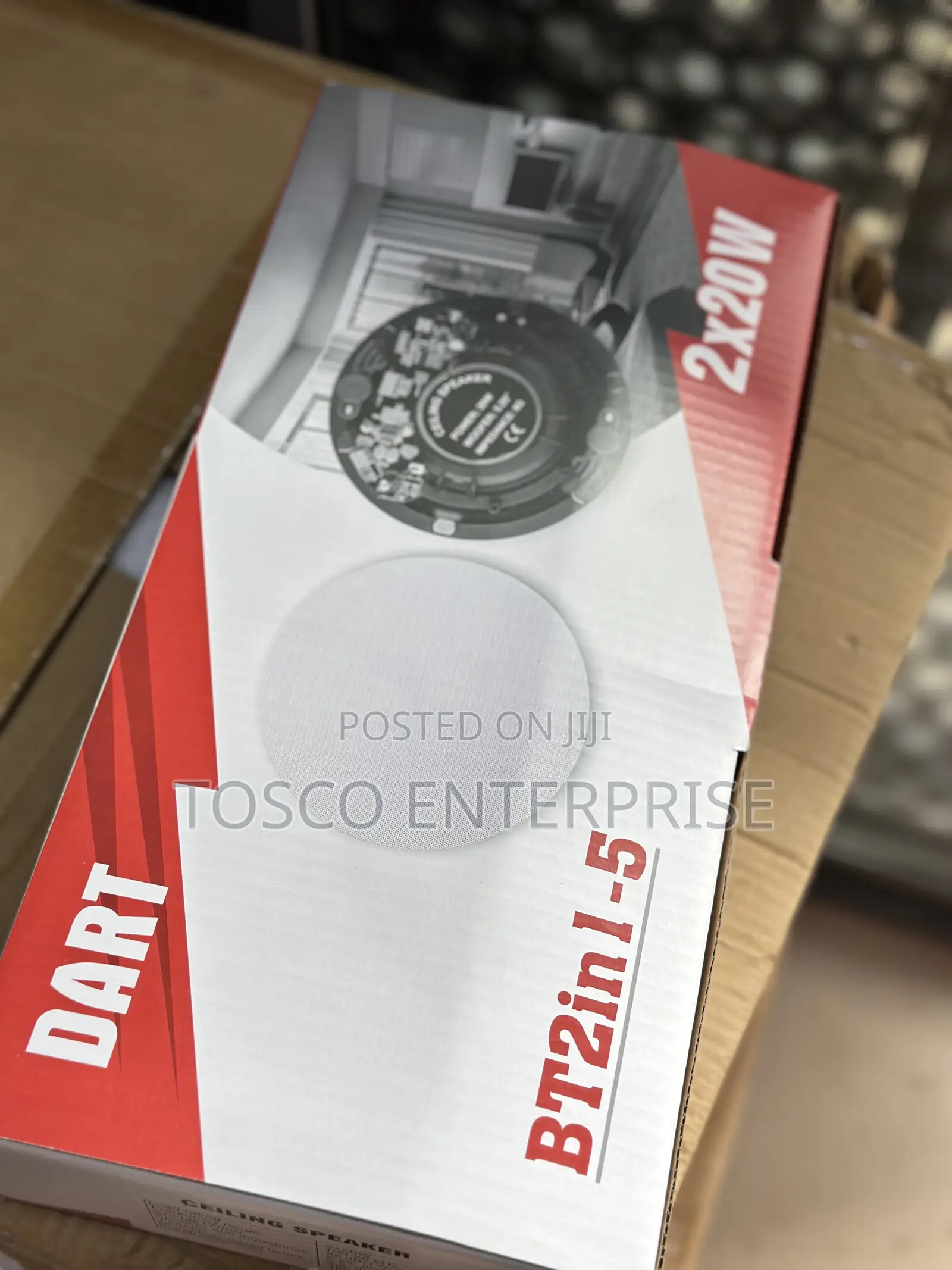 Dart 2in1 Frameless 20w Bluetooth Ceiling Speaker