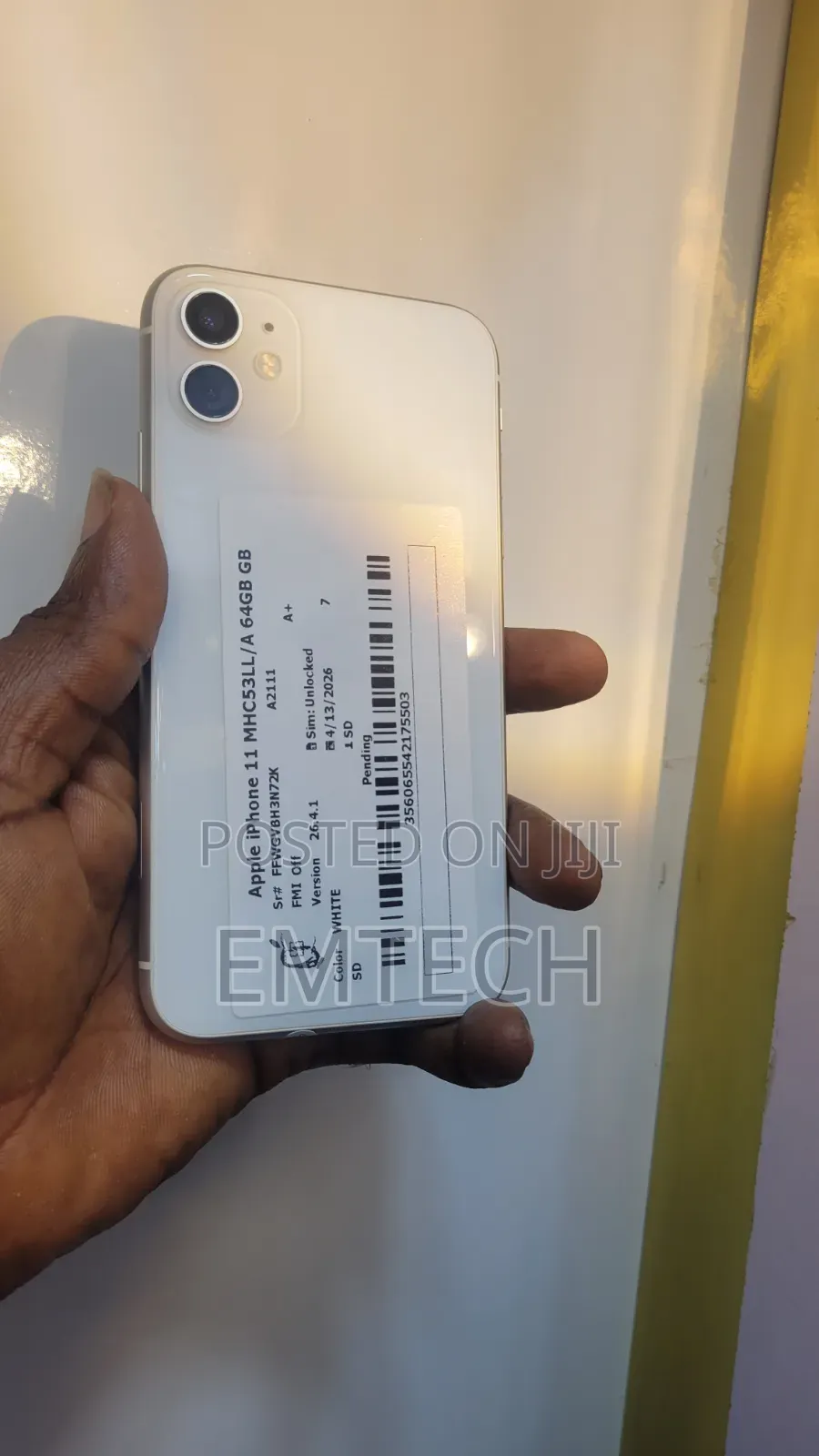 Apple iPhone 11 64 GB White
