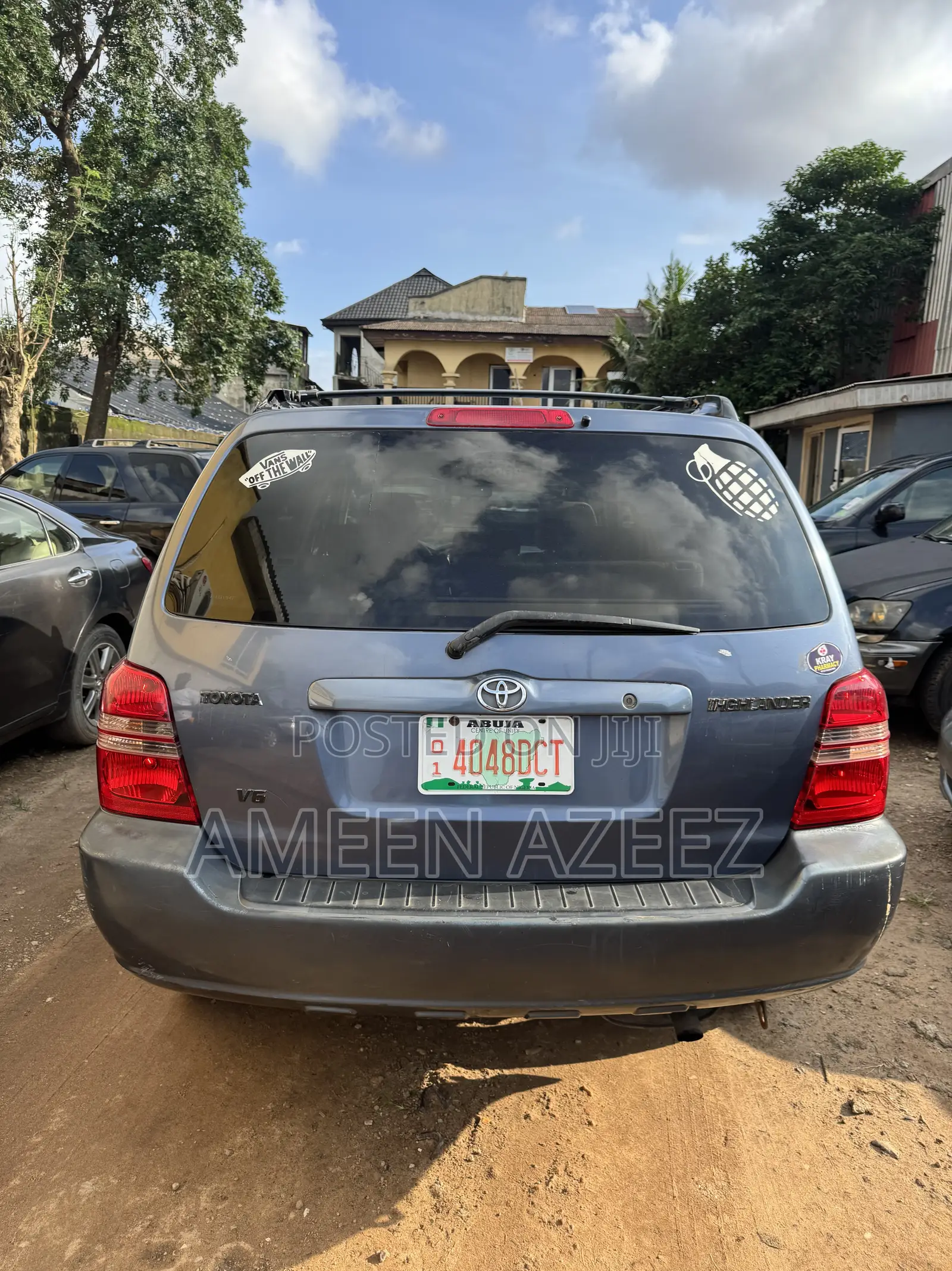 Toyota Highlander 2004 Blue