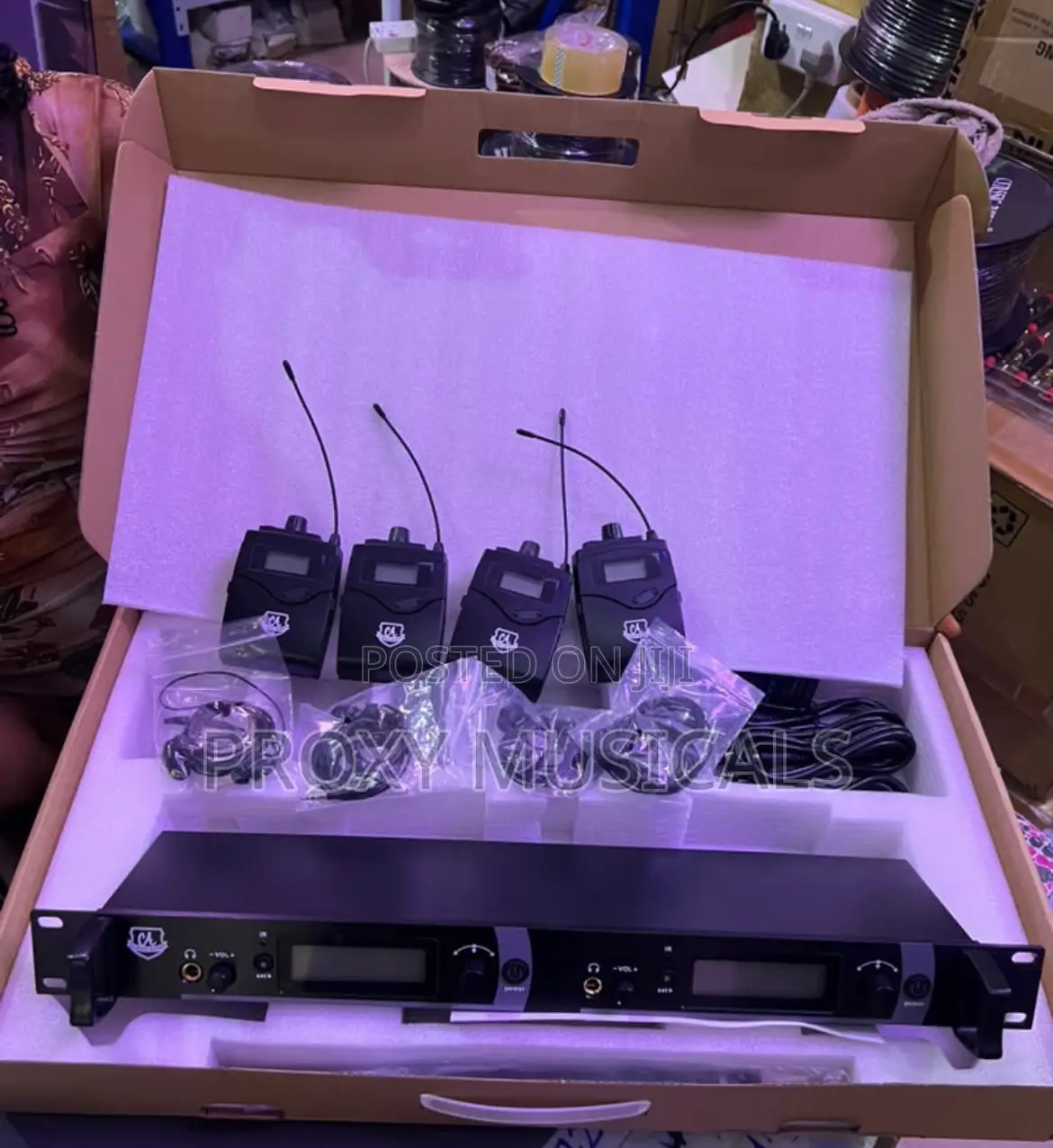 4-in-1 in-Ear Monitor Classic Audio