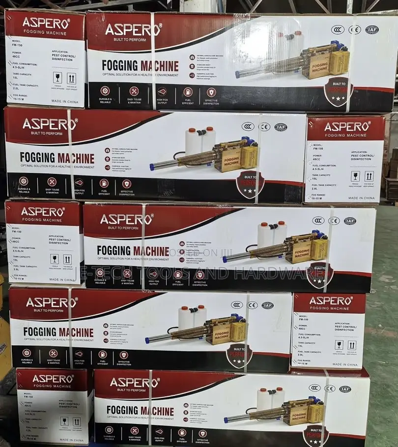 Aspero FM-150 Industrial Thermal Fogging Machines.