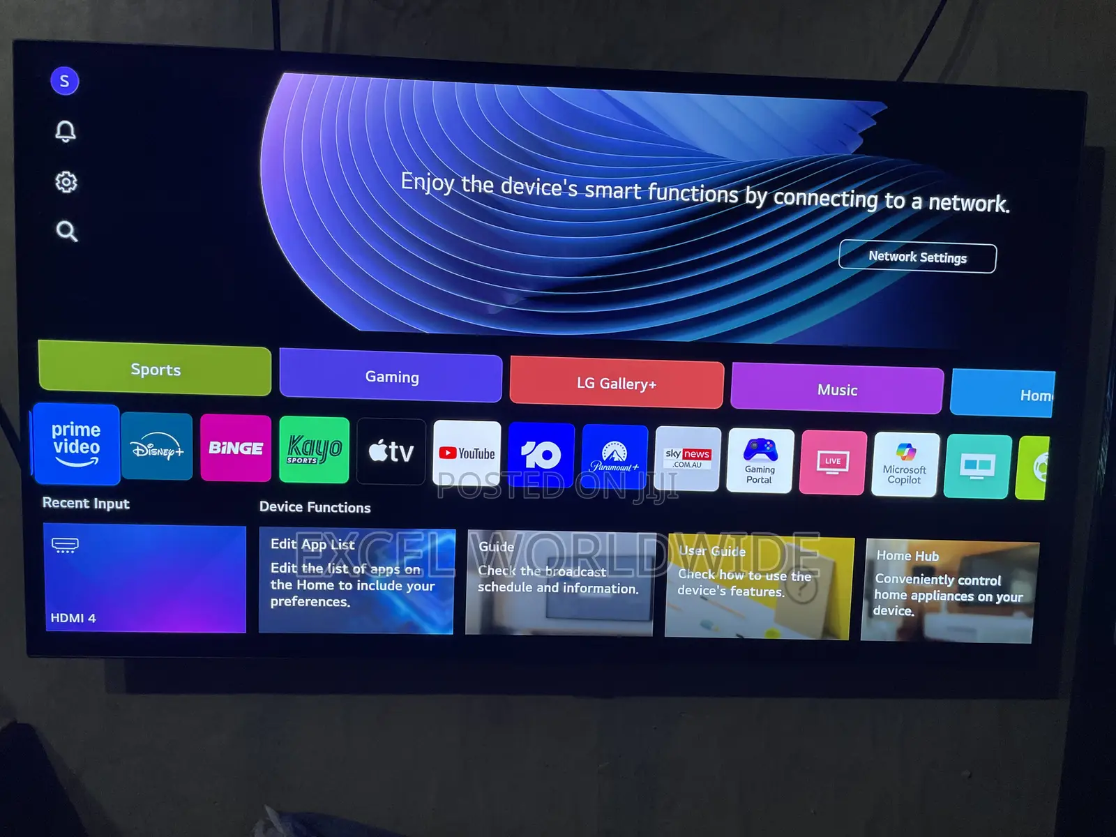 2025 48” LG Oled Ai Smart TV (C5) , 144hz Gaming Refresh Rate.