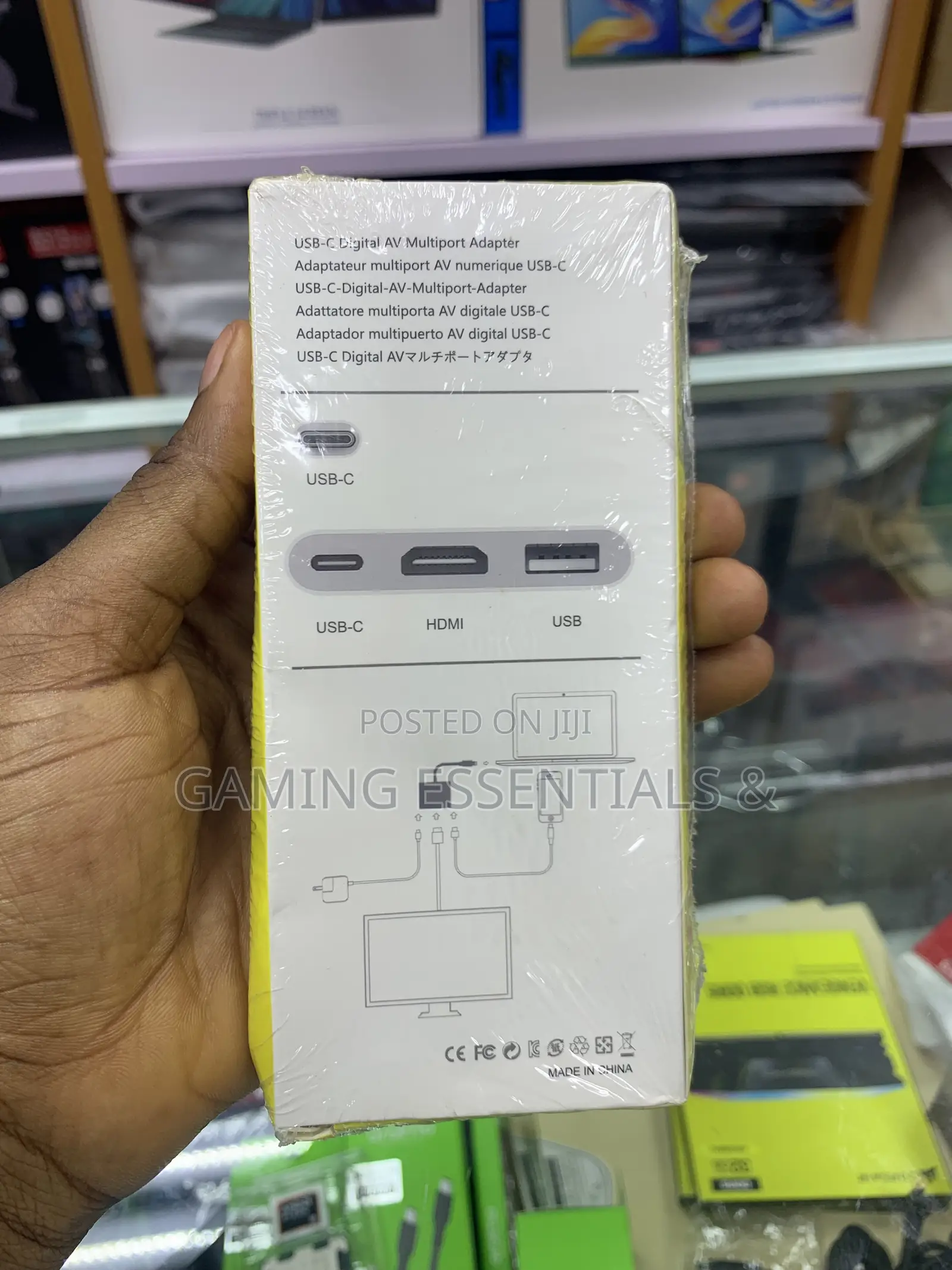 3 Port Type C Converter