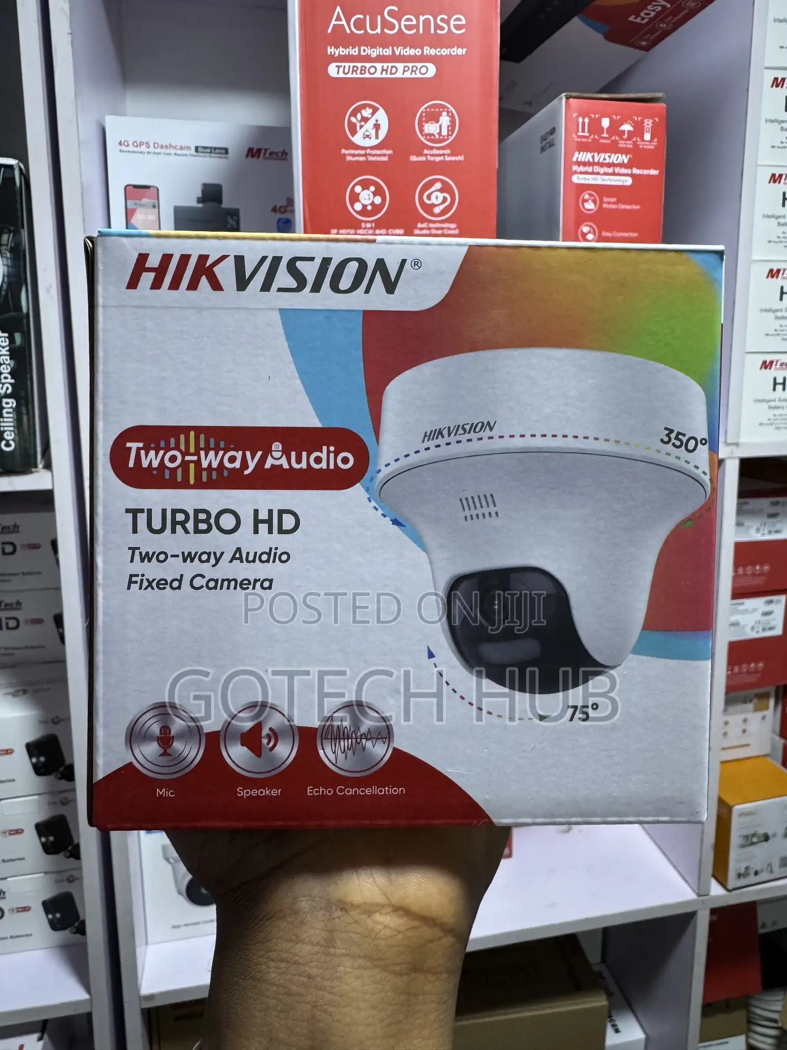 Hikvision DS-2CE70D0T-PTLTS Indoor Pt Two Way Audio Indoor Camera.