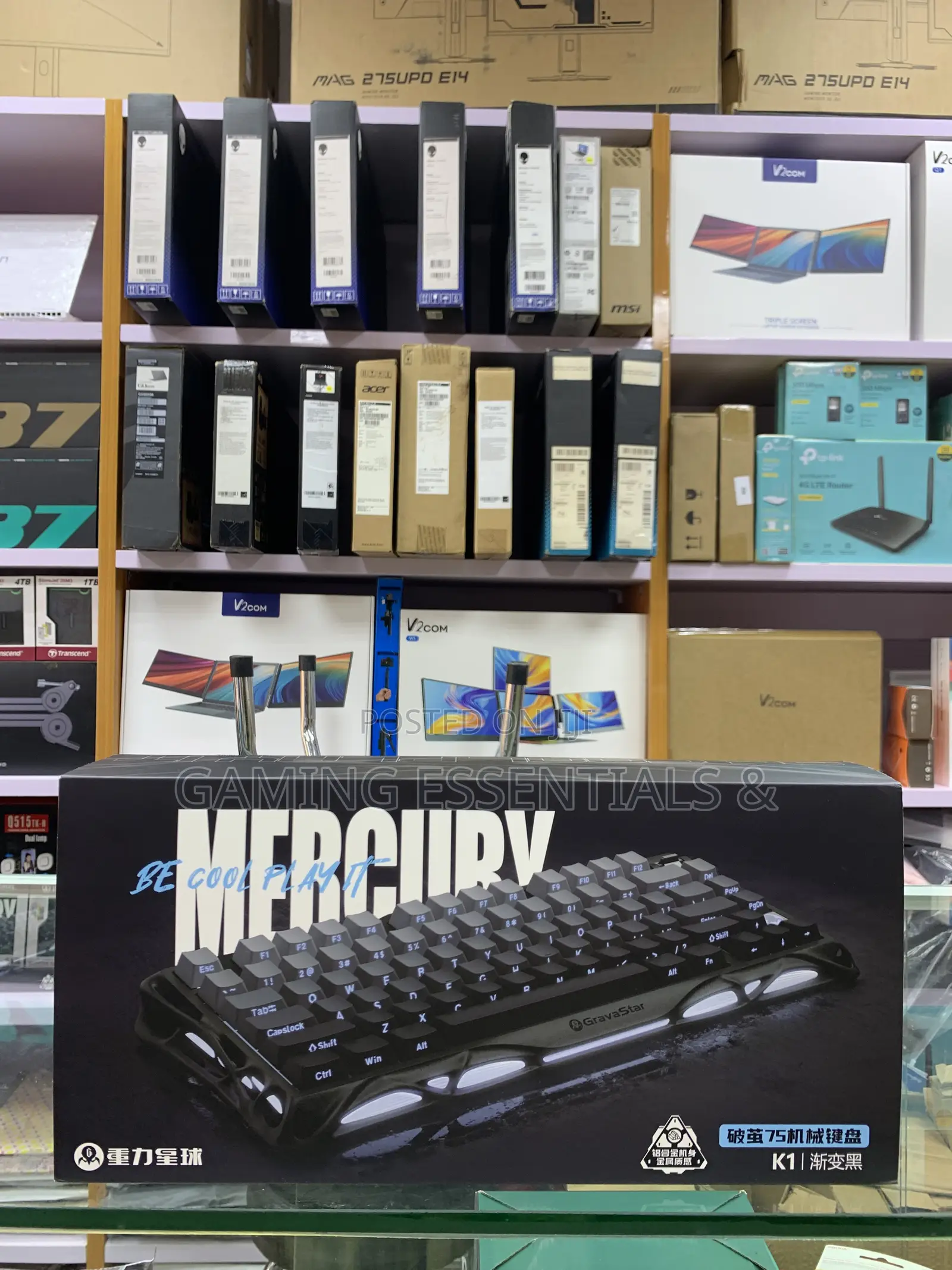GravaStar Mercury RGB Mechanical Gaming Keyboard