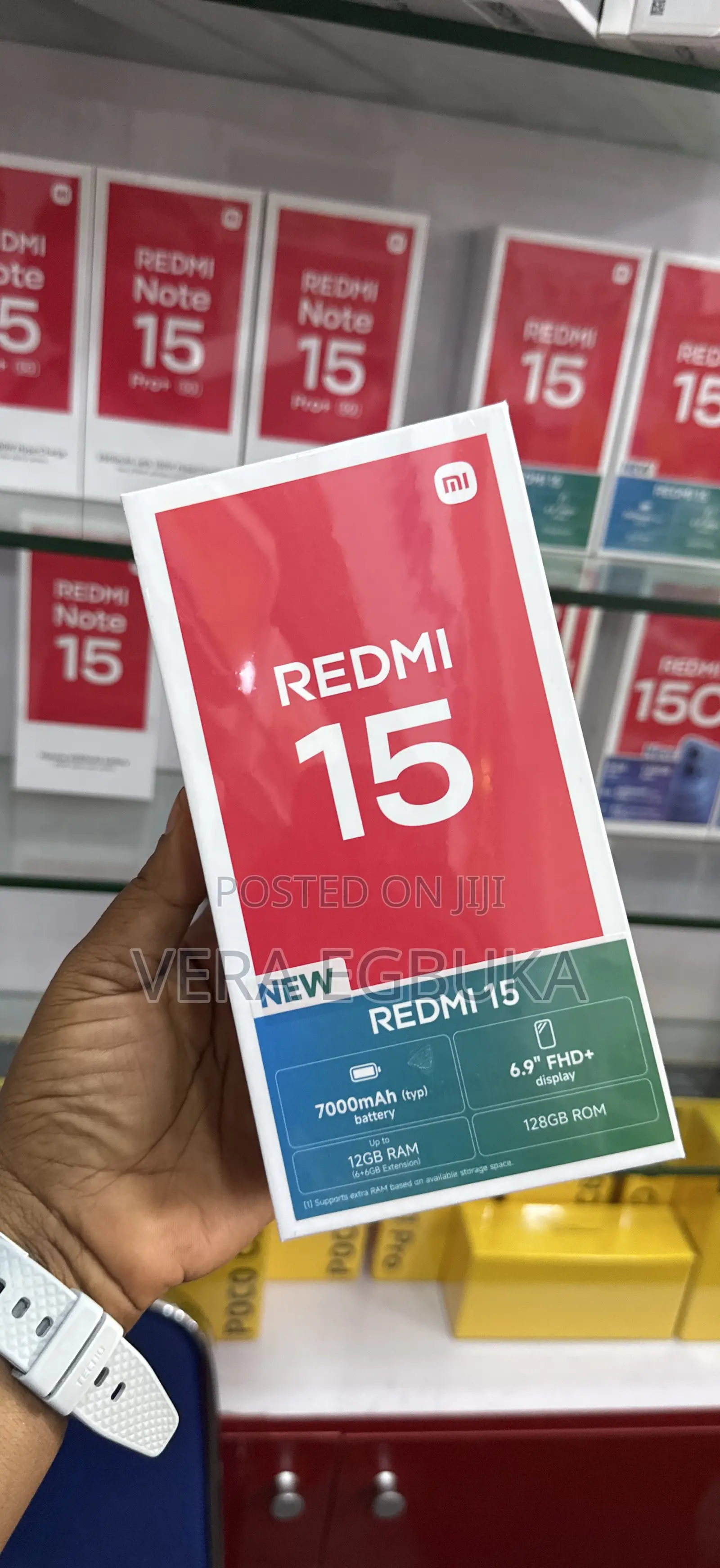 New Xiaomi Redmi 15 128 GB Gold