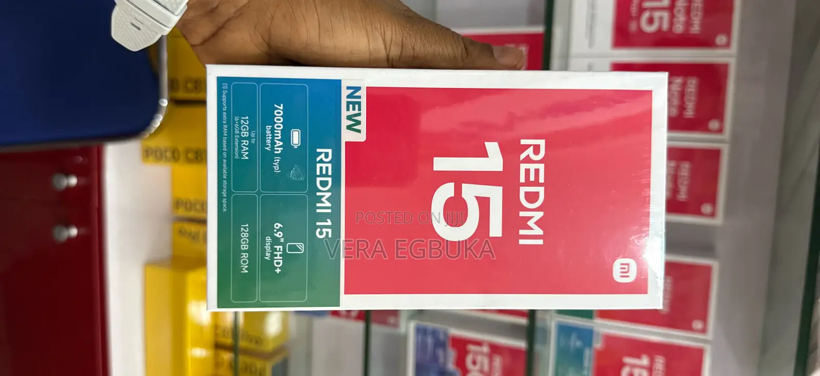 New Xiaomi Redmi 15 128 GB Gold