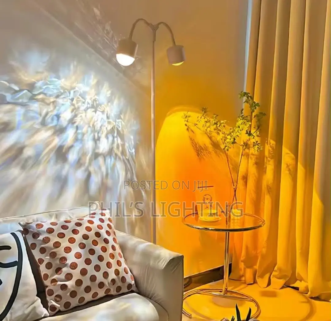 Double-Headed Water Ripple Ambience Light