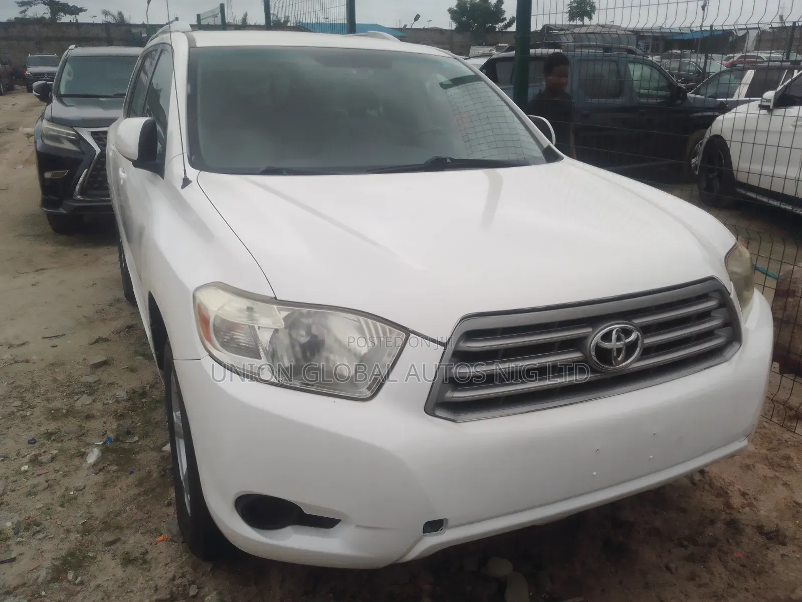 Toyota Highlander 2008 White