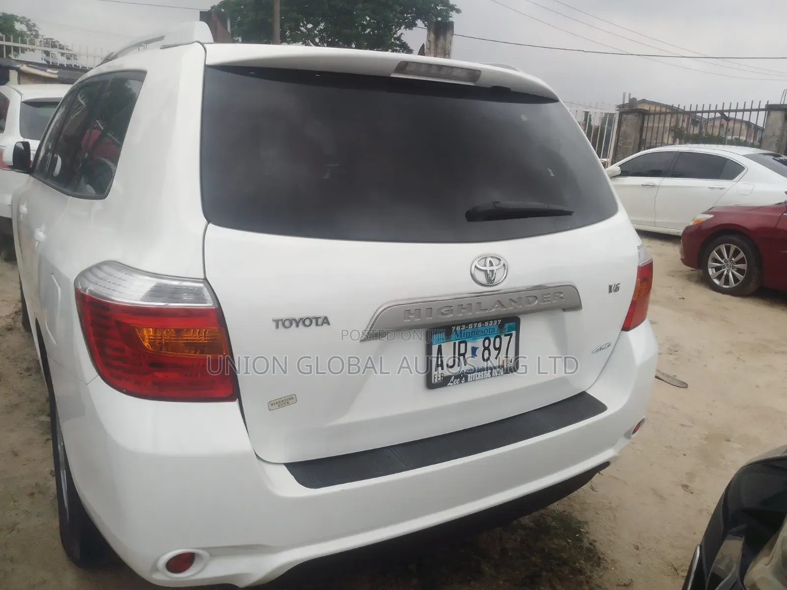 Toyota Highlander 2008 White