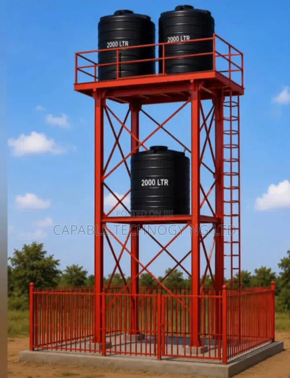 25feet Overhead Tank