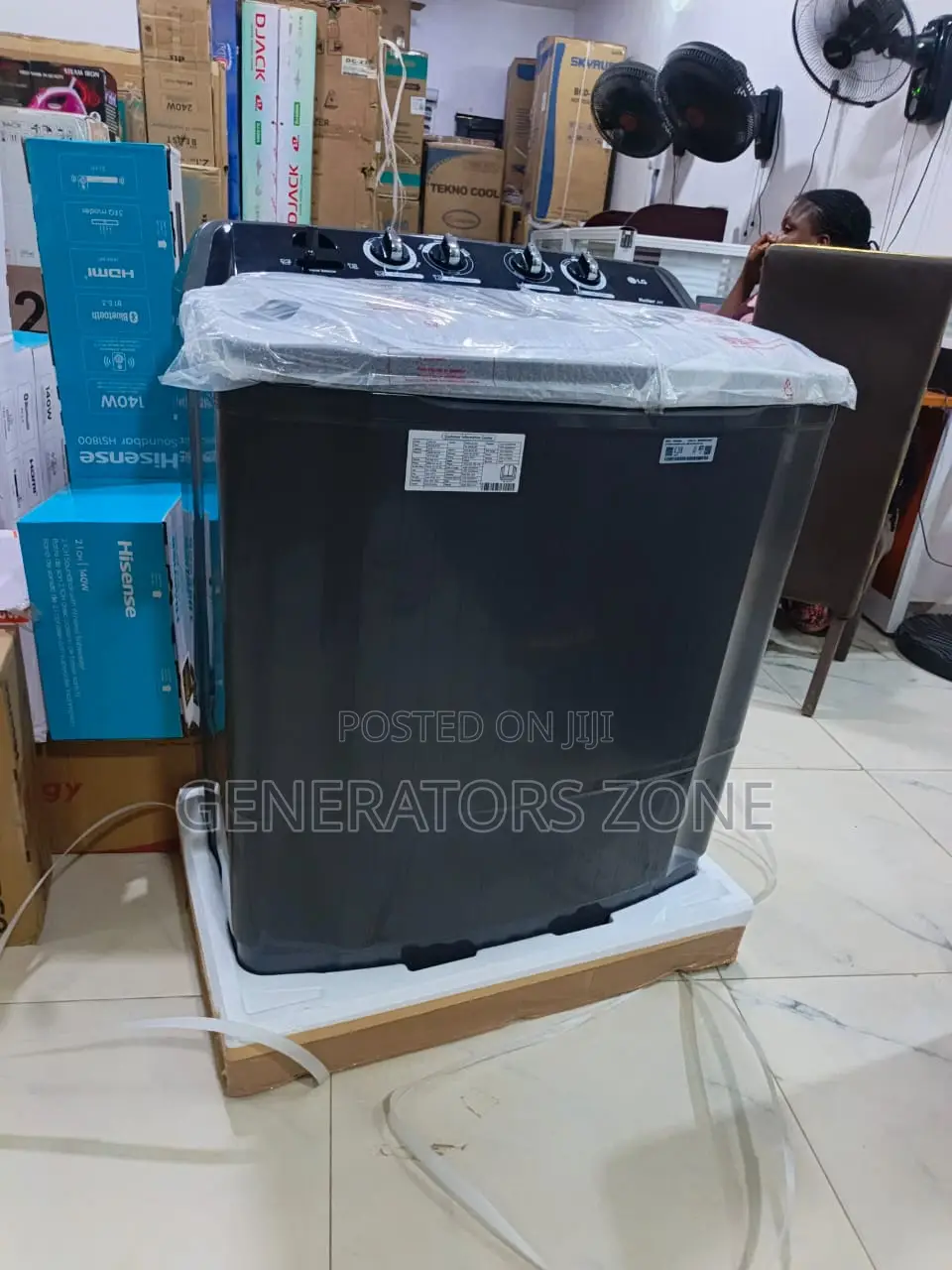 Heavy Duty LG 9kg Roller Jet Washer