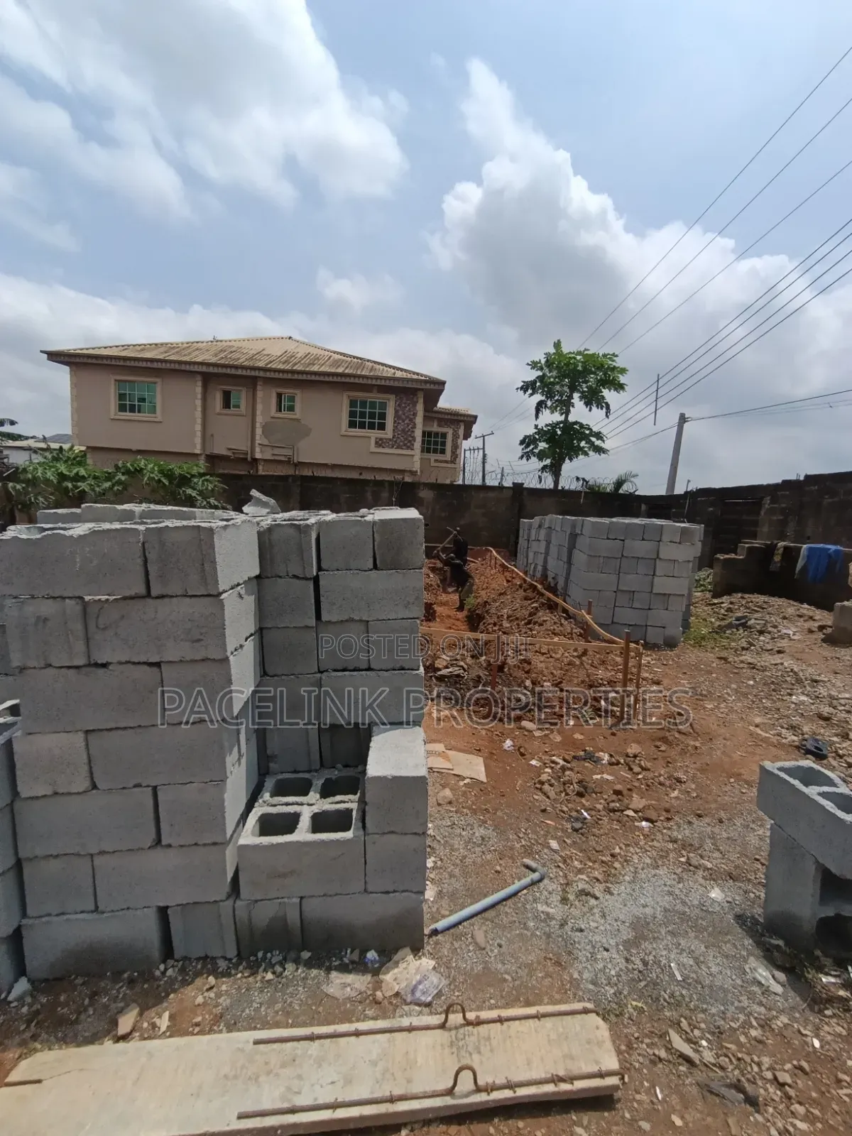 Half Plot of Land in a Very Decent Area at Shagari Estate Water at Ite