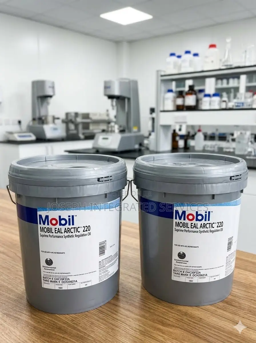 Mobil EAL Arctic 220 Synthetic Refrigeration Oil for Compressor System