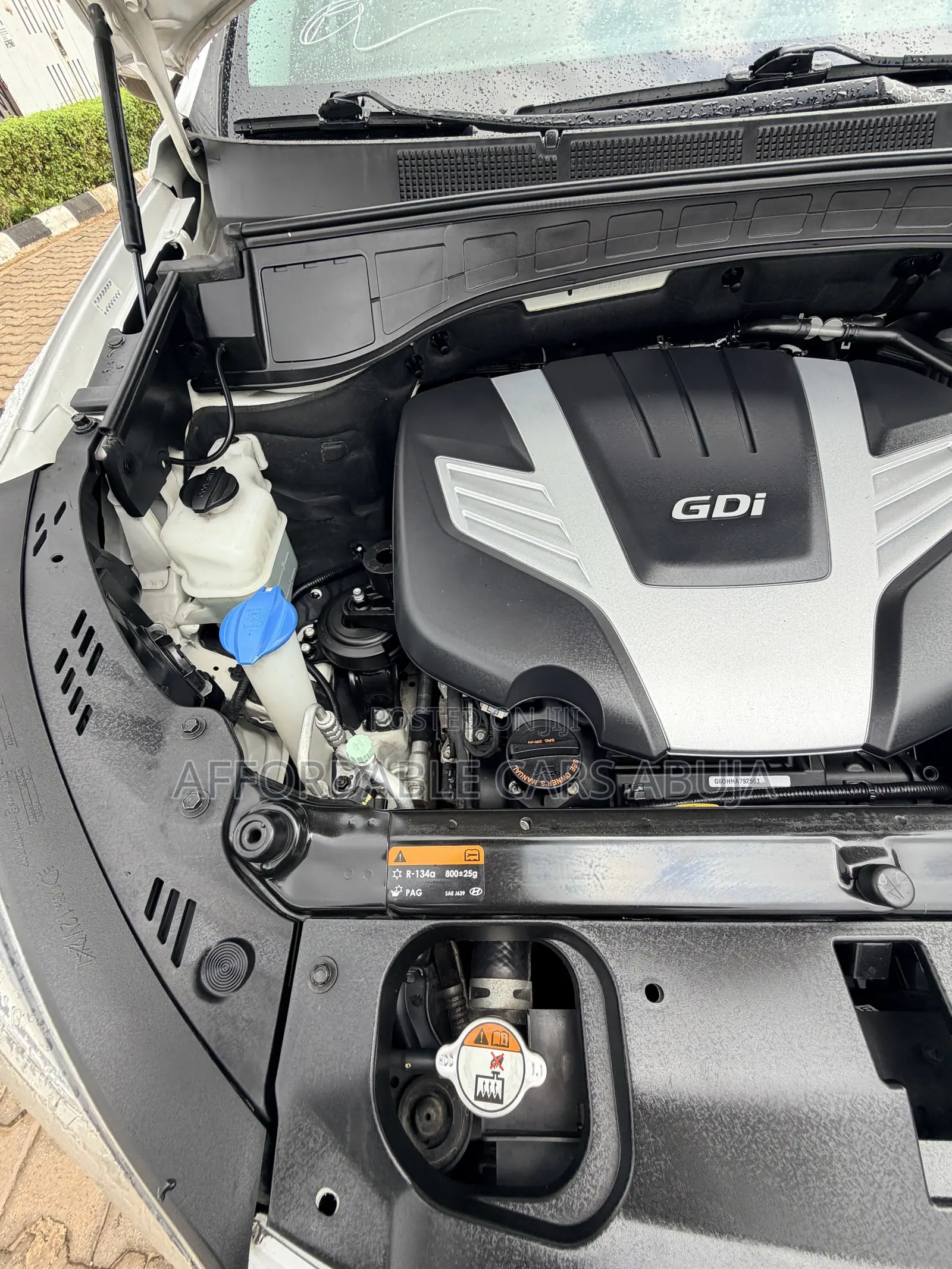 Hyundai Santa Fe 2017 White