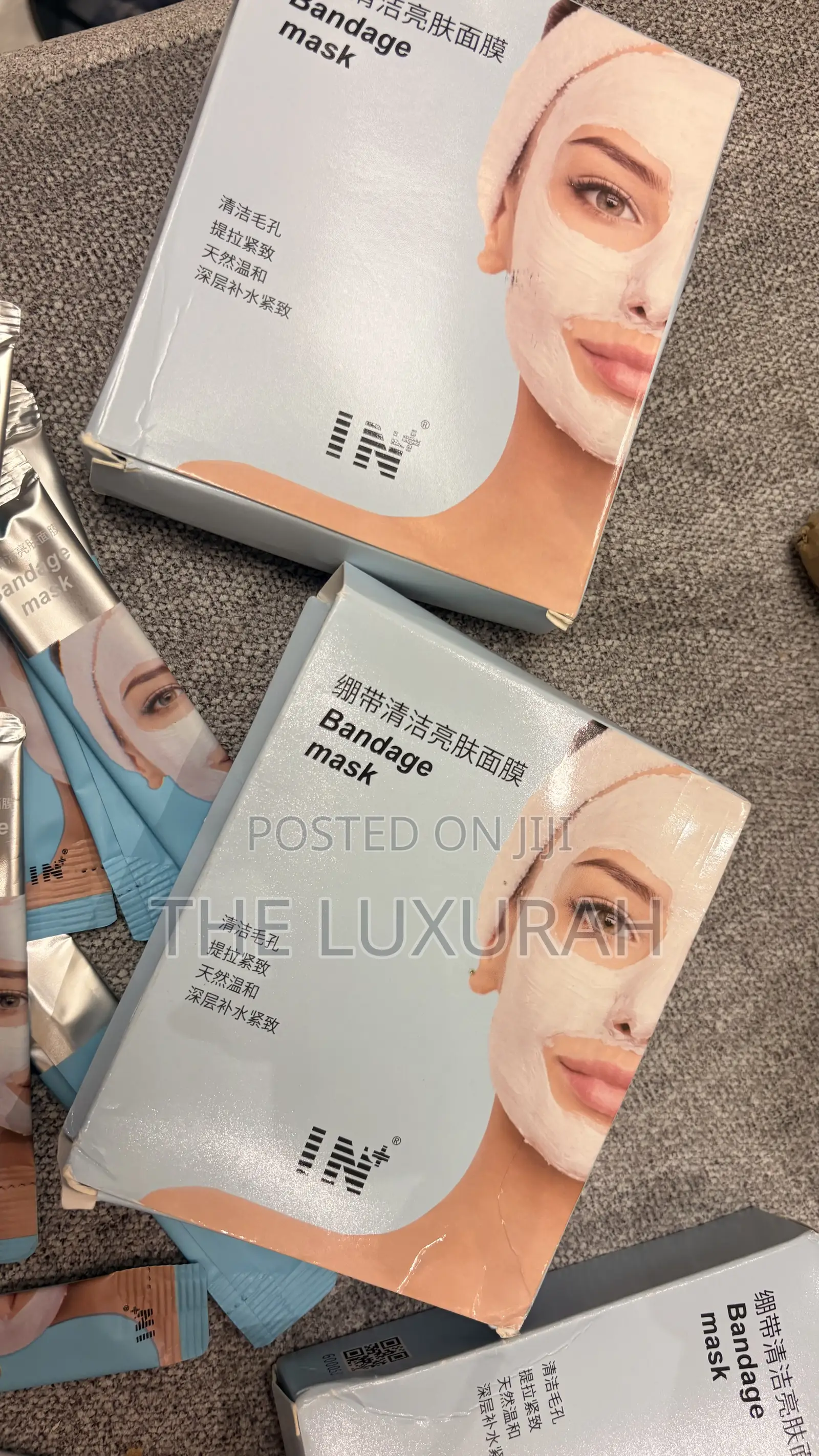 In+ Bandage Pore Cleansing Firming Mask (20 Sachets in a Pack )