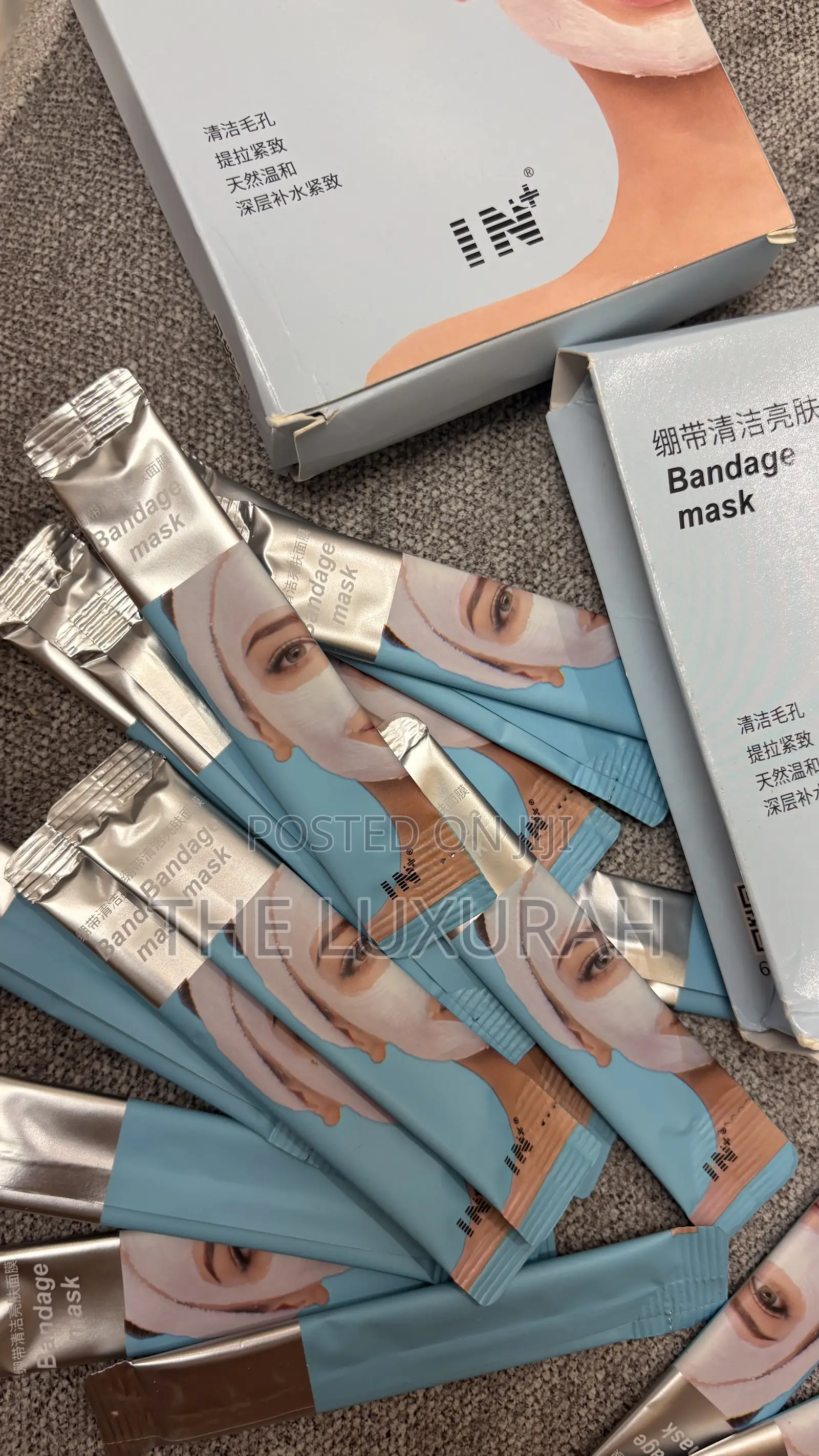 In+ Bandage Pore Cleansing Firming Mask (20 Sachets in a Pack )
