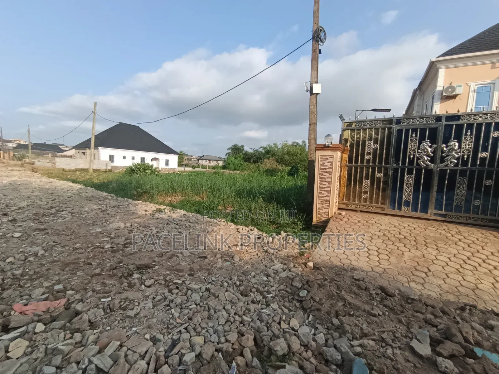 More Than Half Plot of Land in a Very Decent Area Close Not Too Far Fr